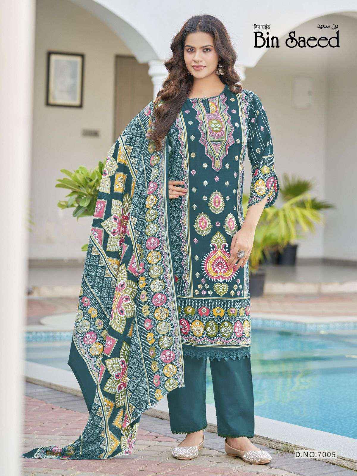 Ganesha Bin Saeed Vol 7 Cotton Dress Material 8 pcs Catalogue