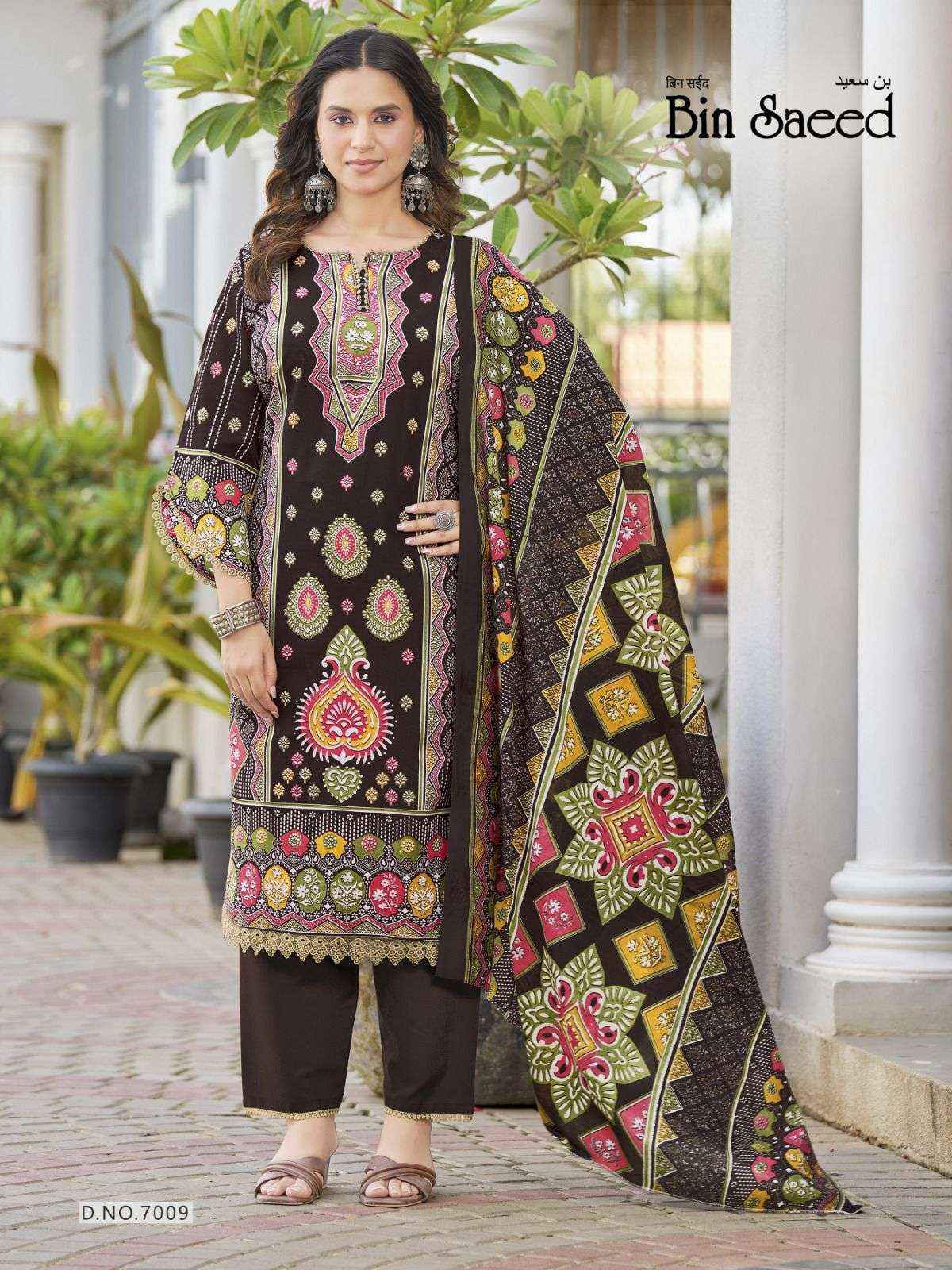 Ganesha Bin Saeed Vol 7 Cotton Dress Material 8 pcs Catalogue