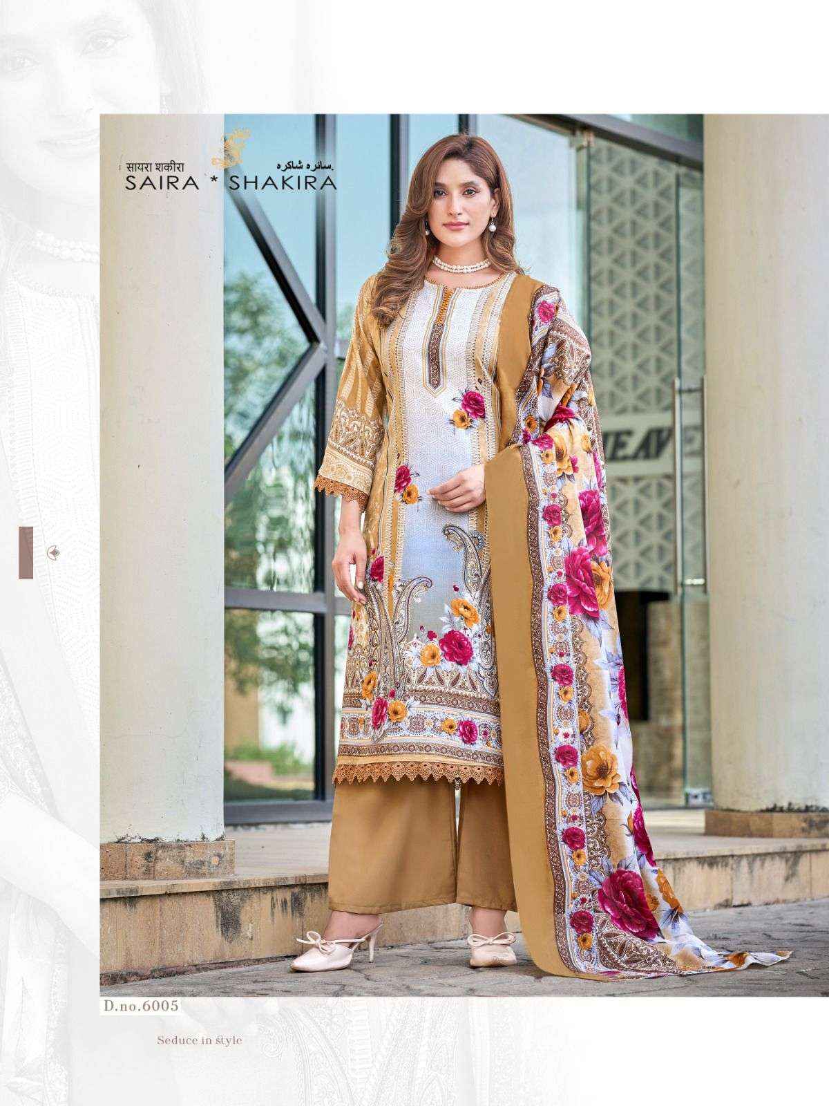 Ganesha Saira Shakira Vol 6 Cotton Dress Material 8 pcs Catalogue