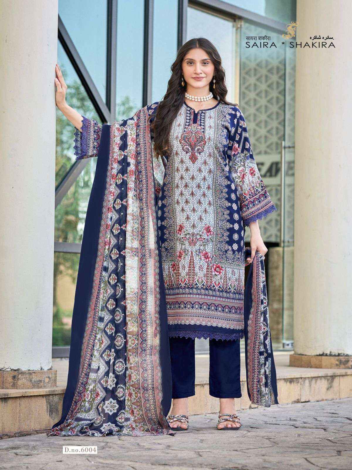 Ganesha Saira Shakira Vol 6 Cotton Dress Material 8 pcs Catalogue