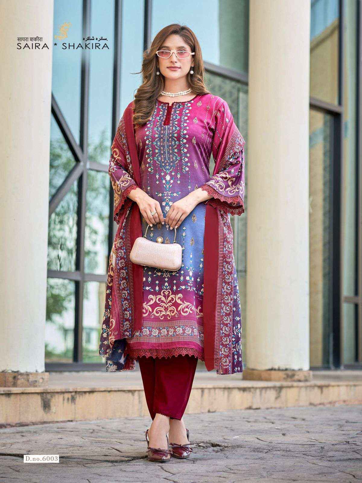 Ganesha Saira Shakira Vol 6 Cotton Dress Material 8 pcs Catalogue