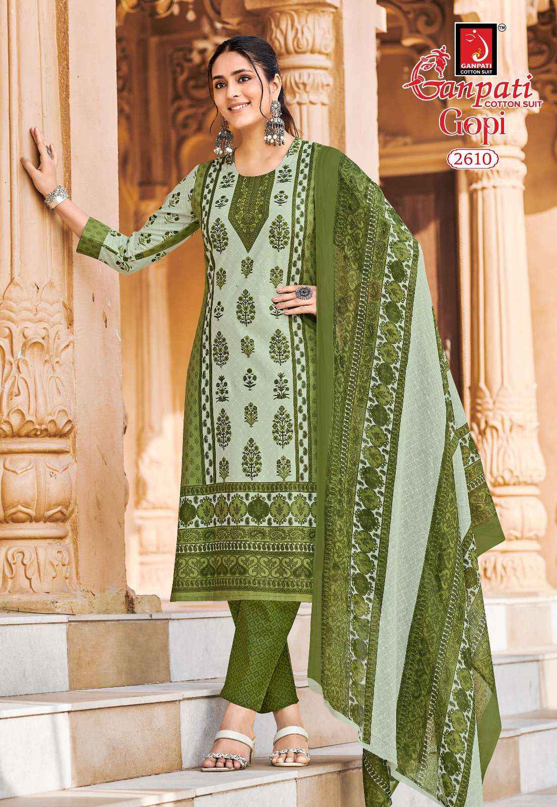 Ganpati Gopi Vol 15 Readymade Cotton Dress 15 pcs Catalogue