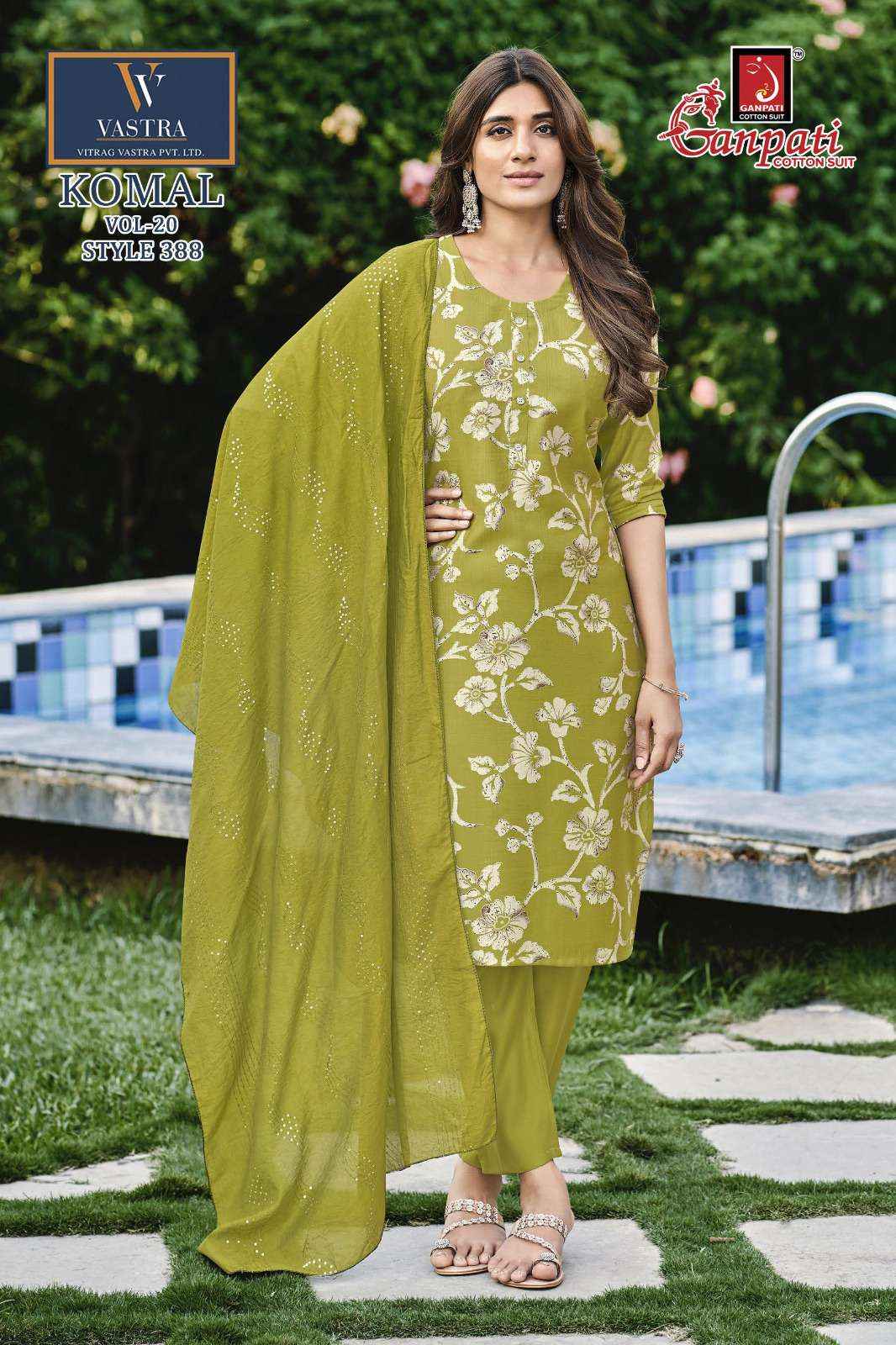 Ganpati Komal Vol 20 Readymade Cotton Dress 12 pcs Catalogue