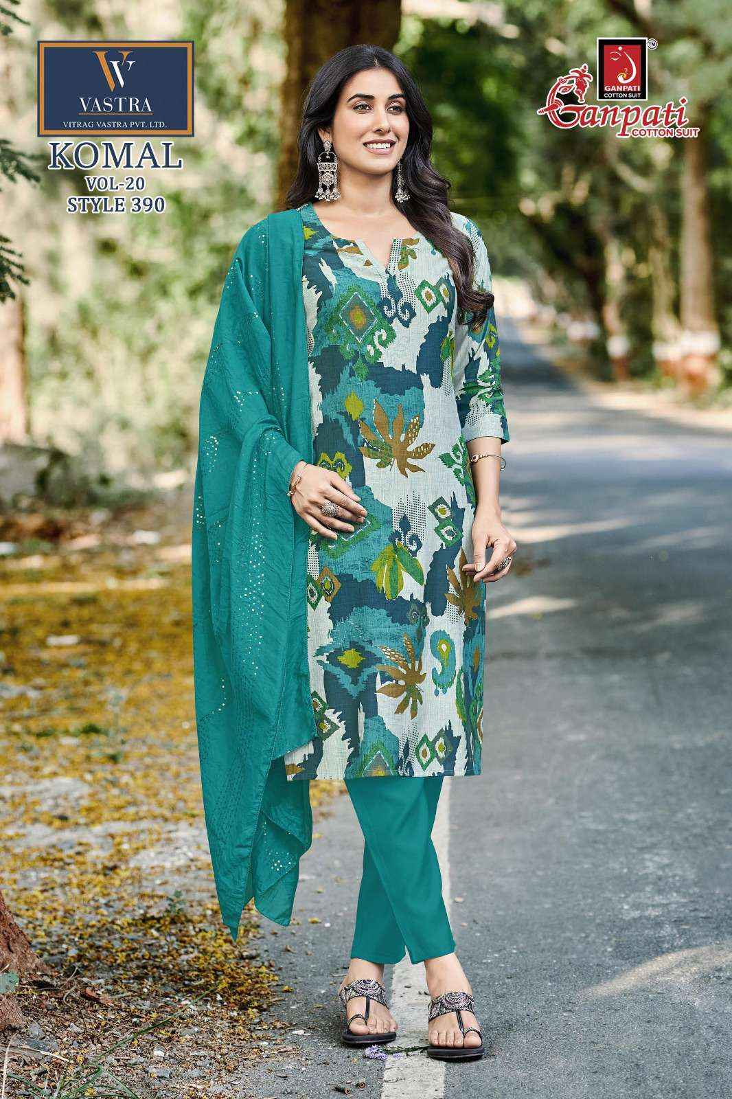 Ganpati Komal Vol 20 Readymade Cotton Dress 12 pcs Catalogue