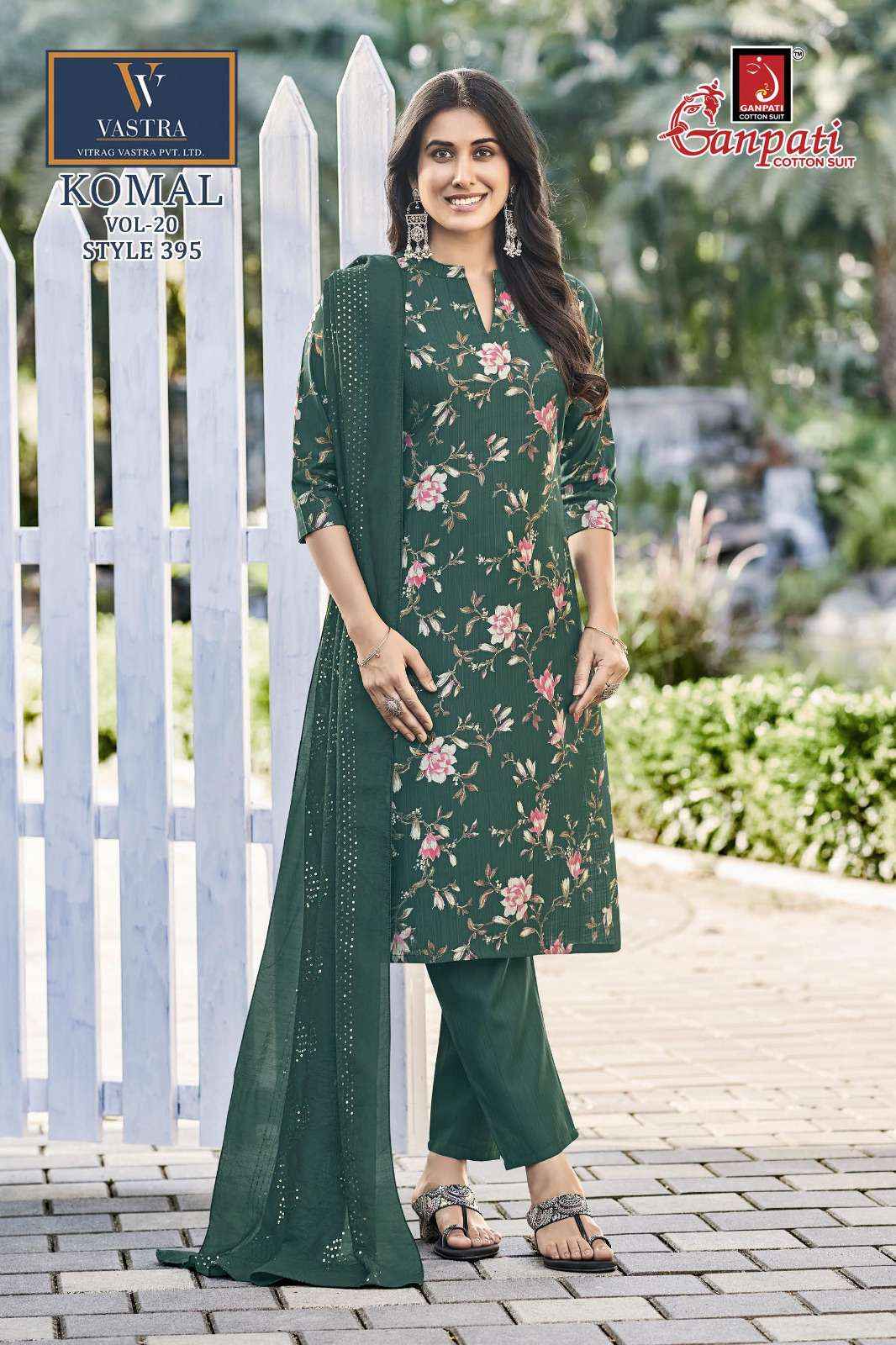 Ganpati Komal Vol 20 Readymade Cotton Dress 12 pcs Catalogue