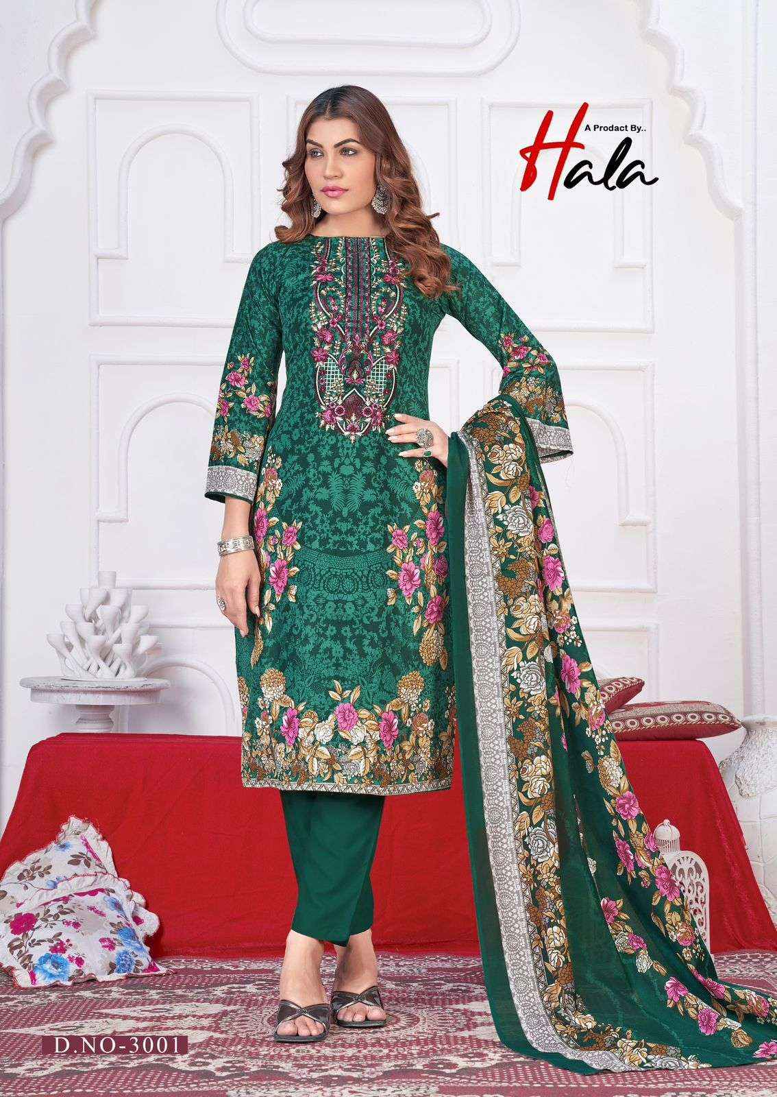 Hala Aayat Vol 3 Cotton Dress Material 8 pcs Catalogue