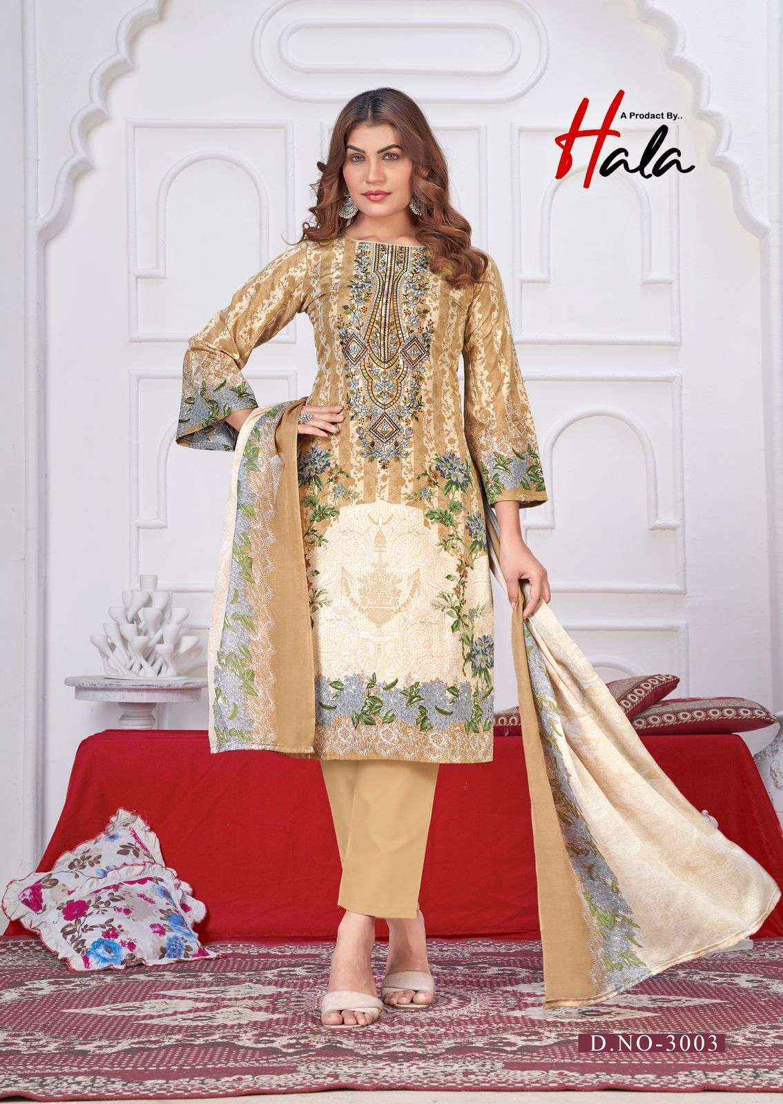 Hala Aayat Vol 3 Cotton Dress Material 8 pcs Catalogue
