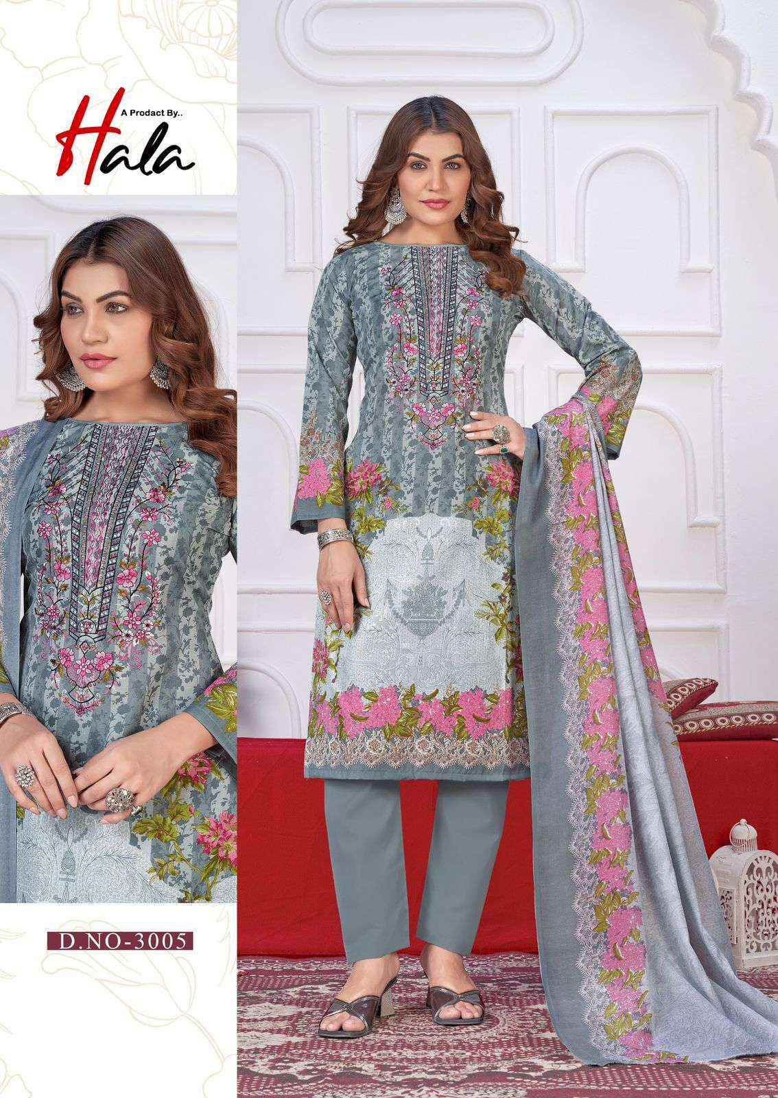Hala Aayat Vol 3 Cotton Dress Material 8 pcs Catalogue