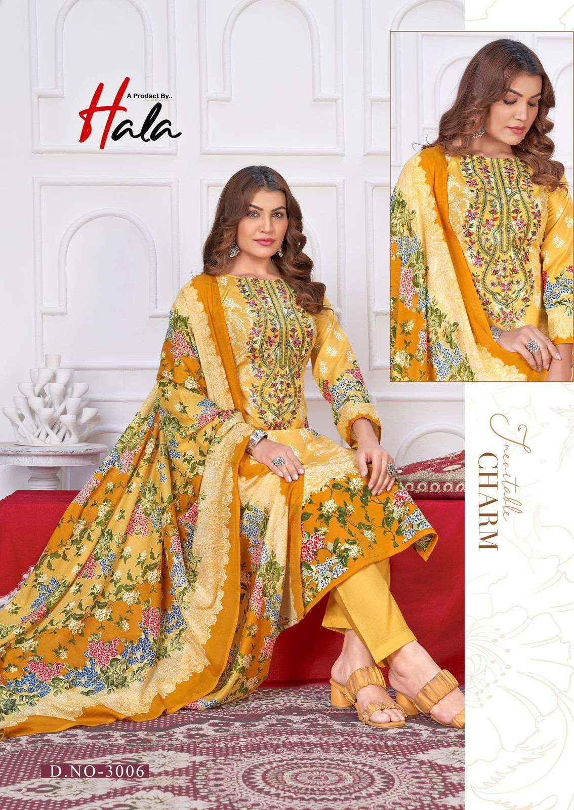 Hala Aayat Vol 3 Cotton Dress Material 8 pcs Catalogue