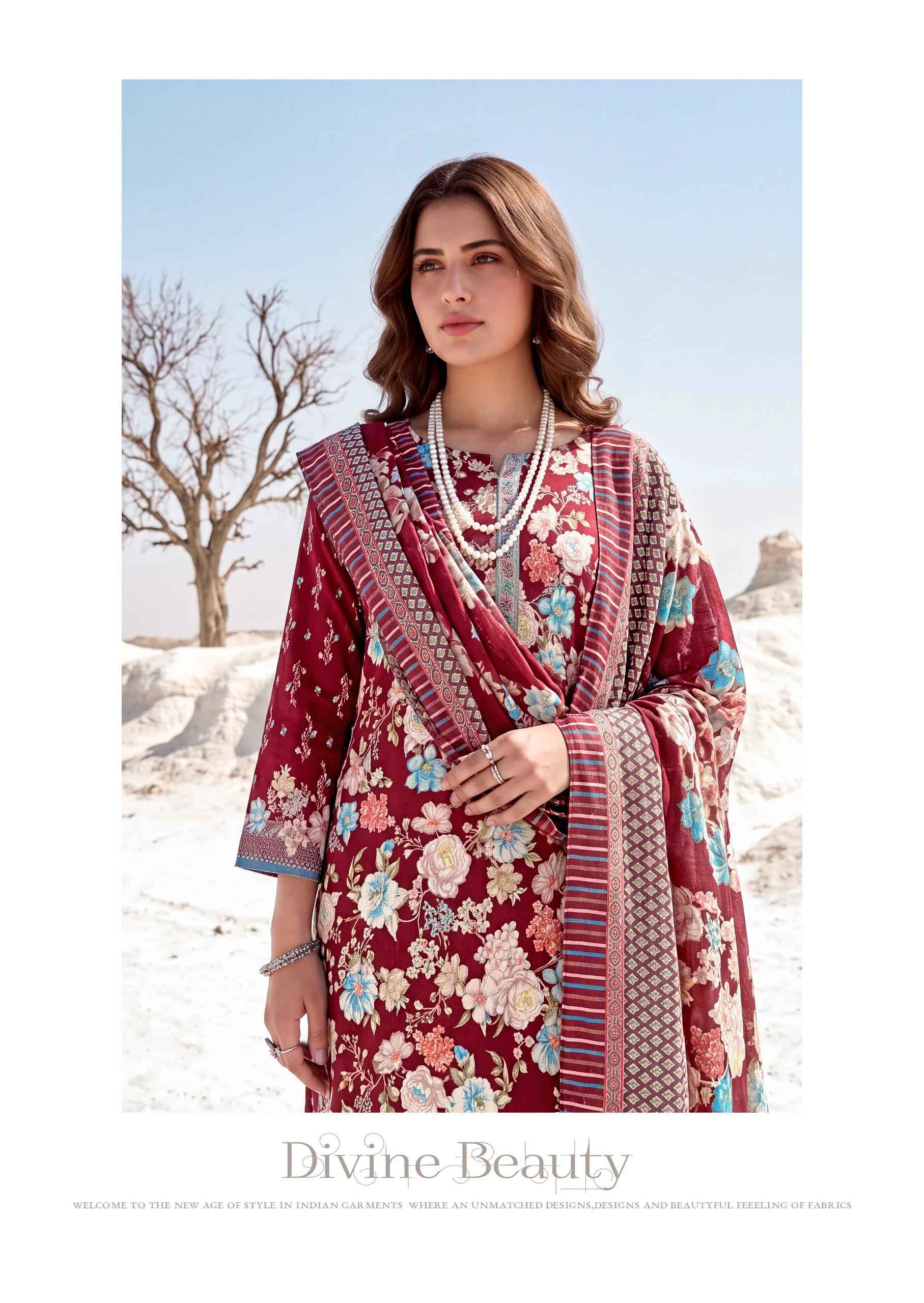Harshit Fashion Lumina Zam Dress Material 6 pcs Catalogue