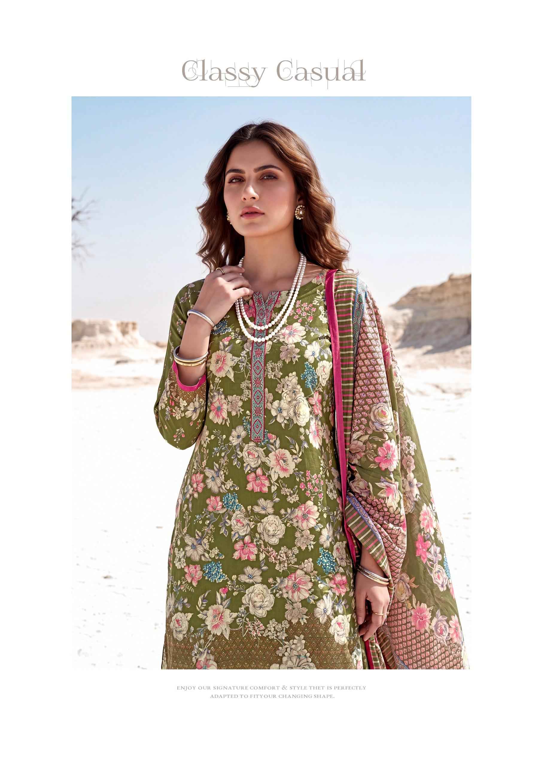 Harshit Fashion Lumina Zam Dress Material 6 pcs Catalogue