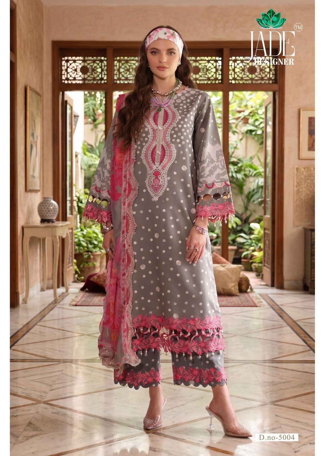 Jade Ayesha Zara Vol 5 Lawn Cotton Dress Material 6 pcs Catalogue