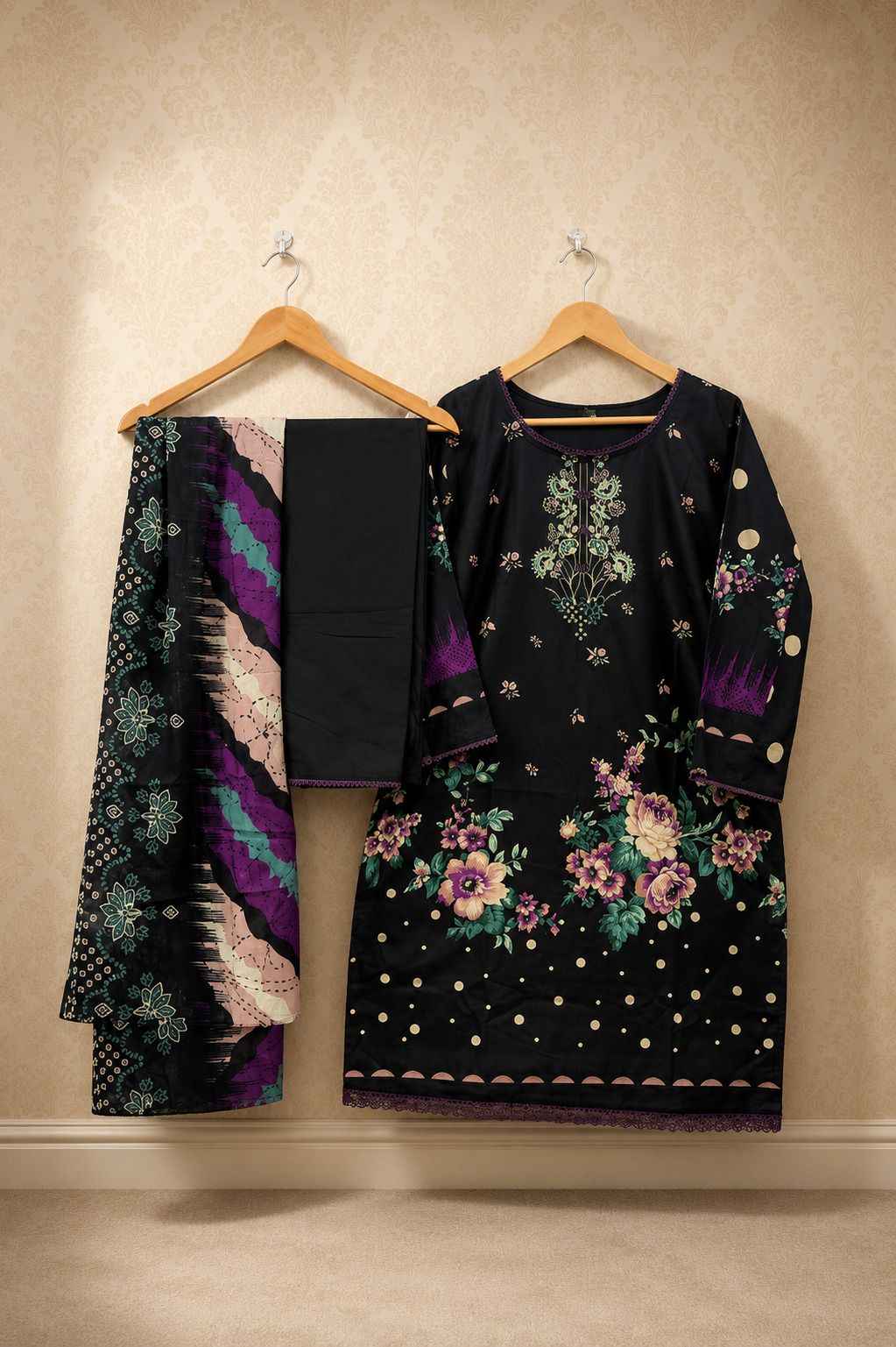 Jade Bin Saeed Heavy Luxury Vol 19 Readymade Cotton Dress 6 pcs Catalogue
