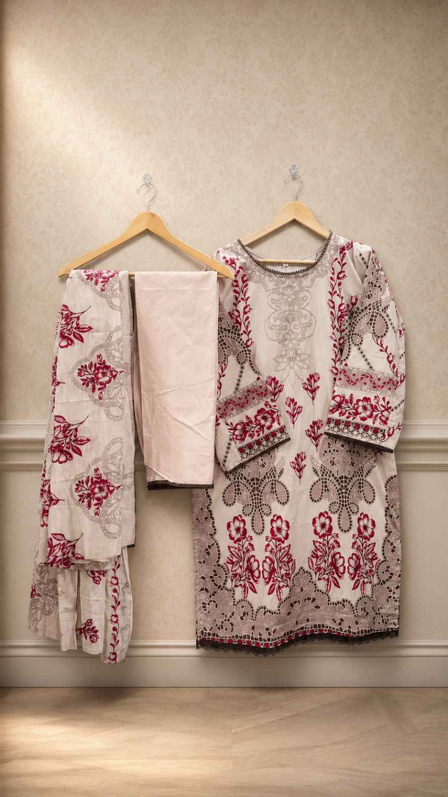 Jade Bin Saeed Heavy Luxury Vol 19 Readymade Cotton Dress 6 pcs Catalogue