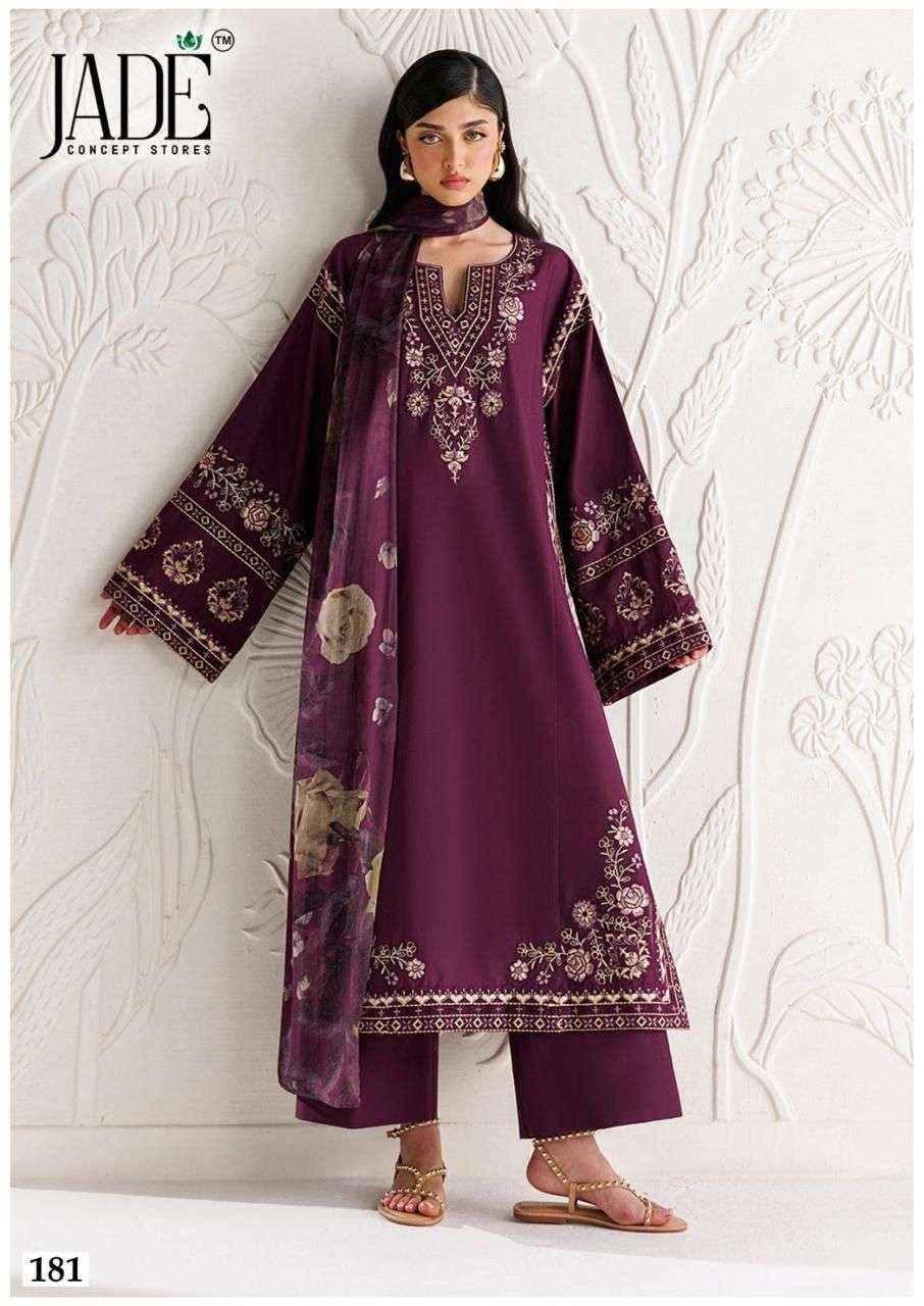 Jade Chevron Vol 19 Cotton Dress Material 6 Pc Catalog