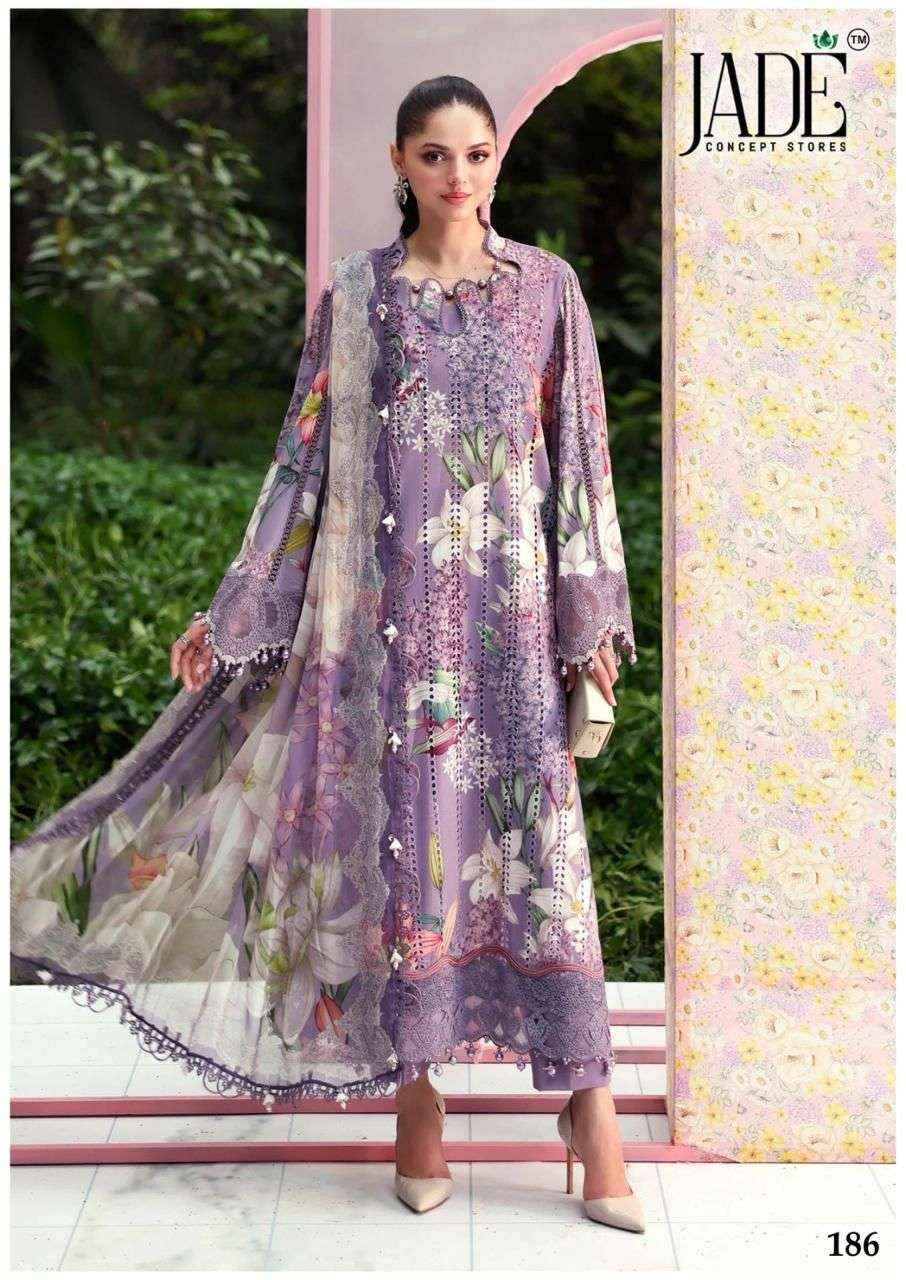 Jade Chevron Vol 19 Readymade Cotton Dress 6 Pc Catalog