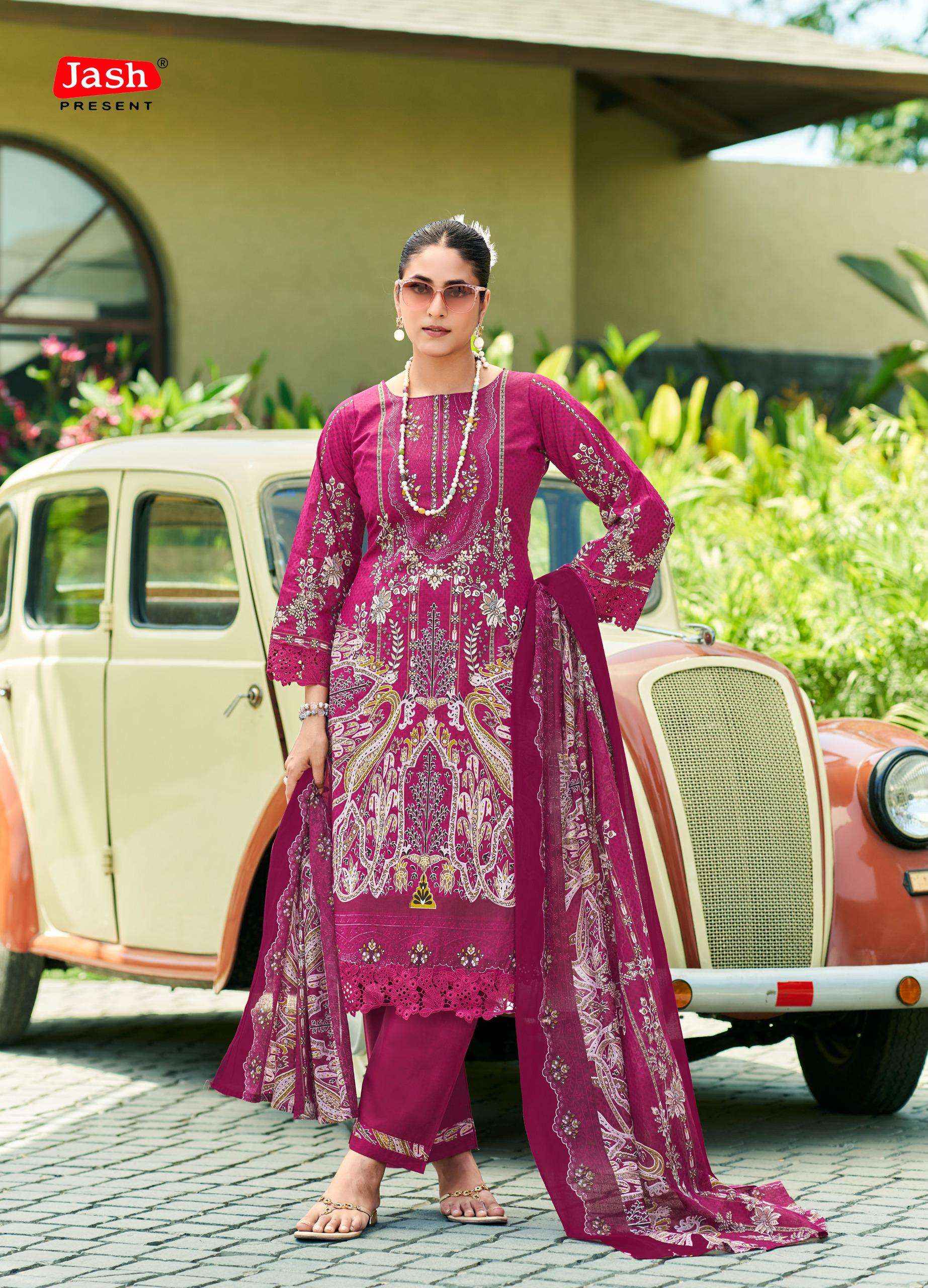 Jash Bellisha Vol 14 Cotton Dress Material 10 pcs Catalogue