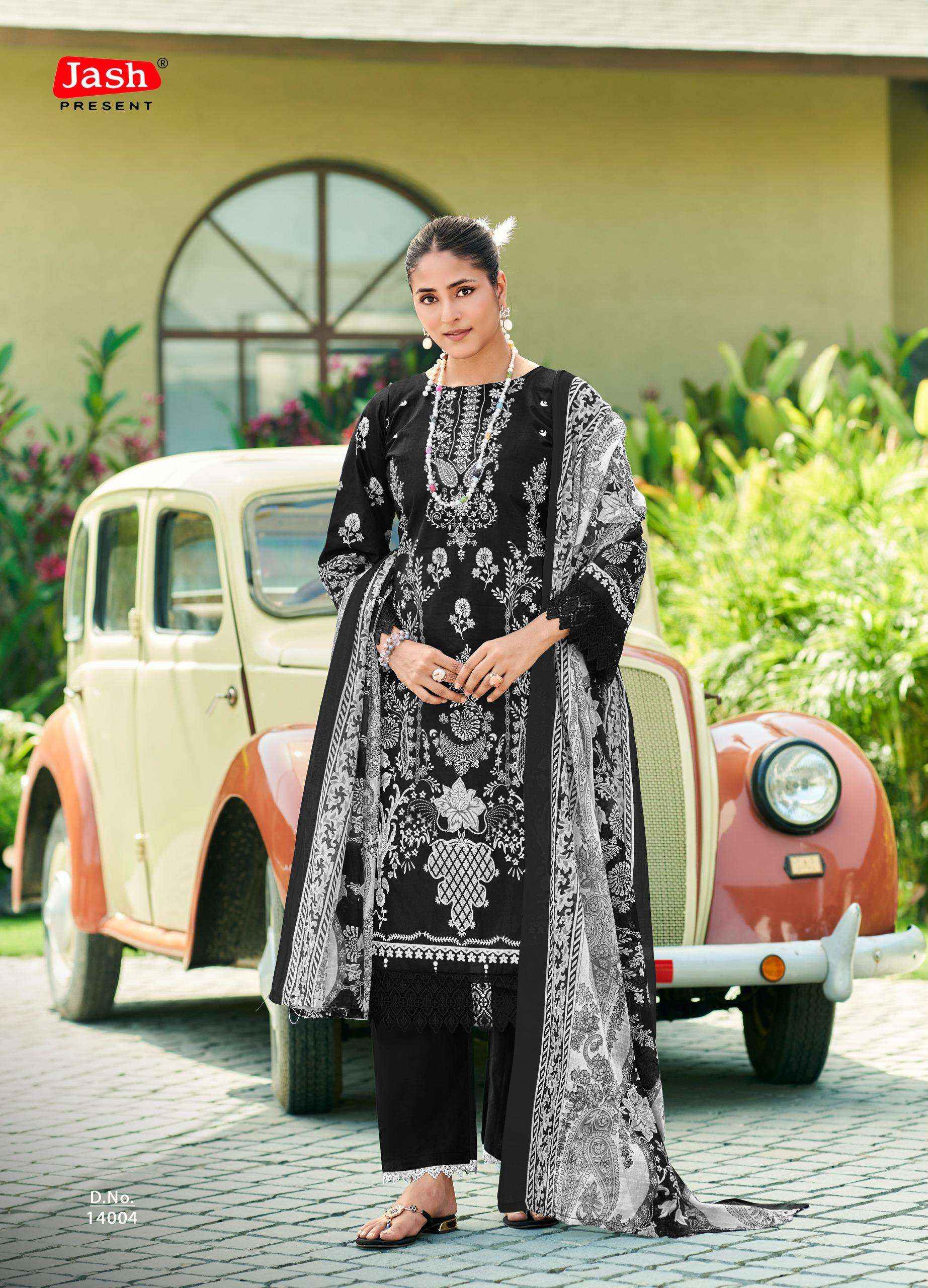 Jash Bellisha Vol 14 Cotton Dress Material 10 pcs Catalogue