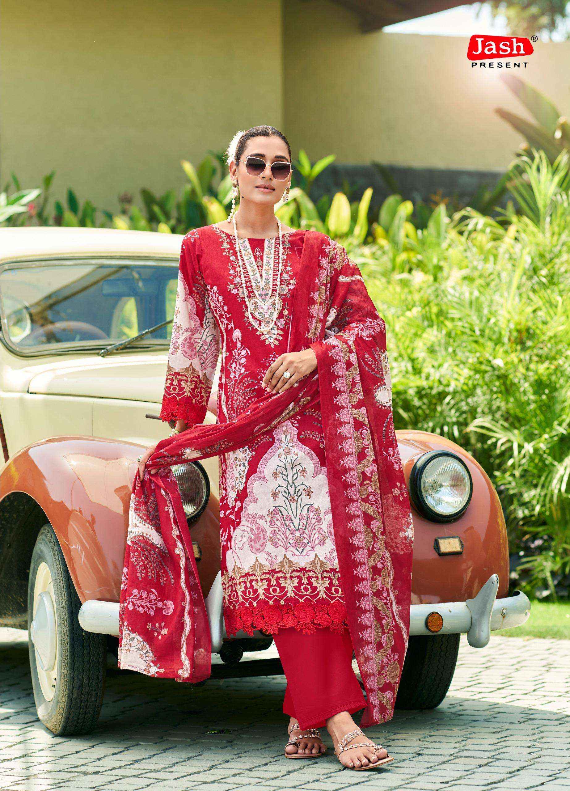 Jash Bellisha Vol 14 Cotton Dress Material 10 pcs Catalogue