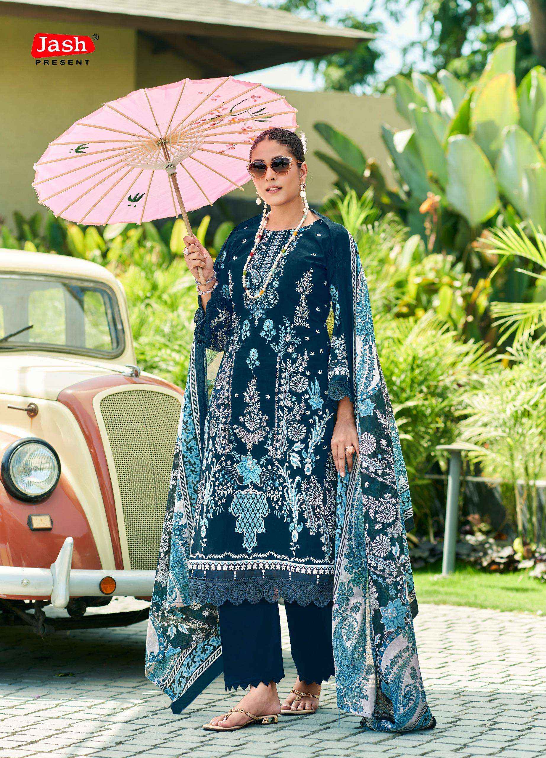 Jash Bellisha Vol 14 Cotton Dress Material 10 pcs Catalogue
