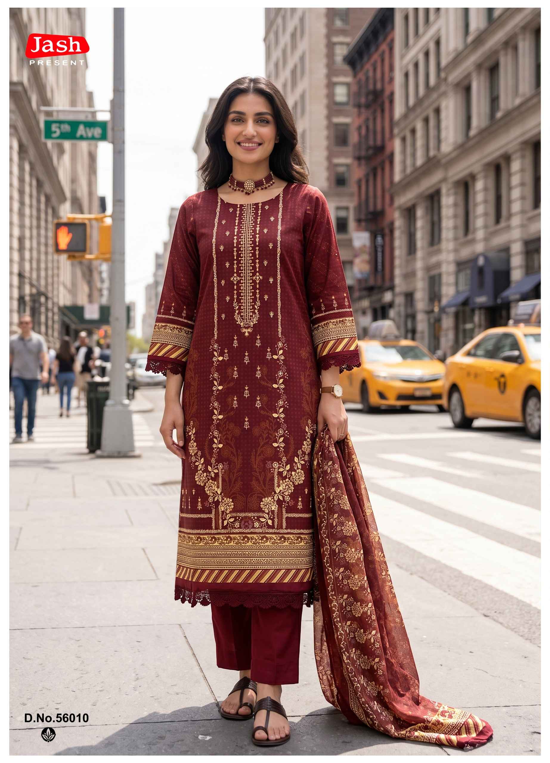 Jash Elliza Vol 56 Cotton Dress Material 10 pcs Catalogue