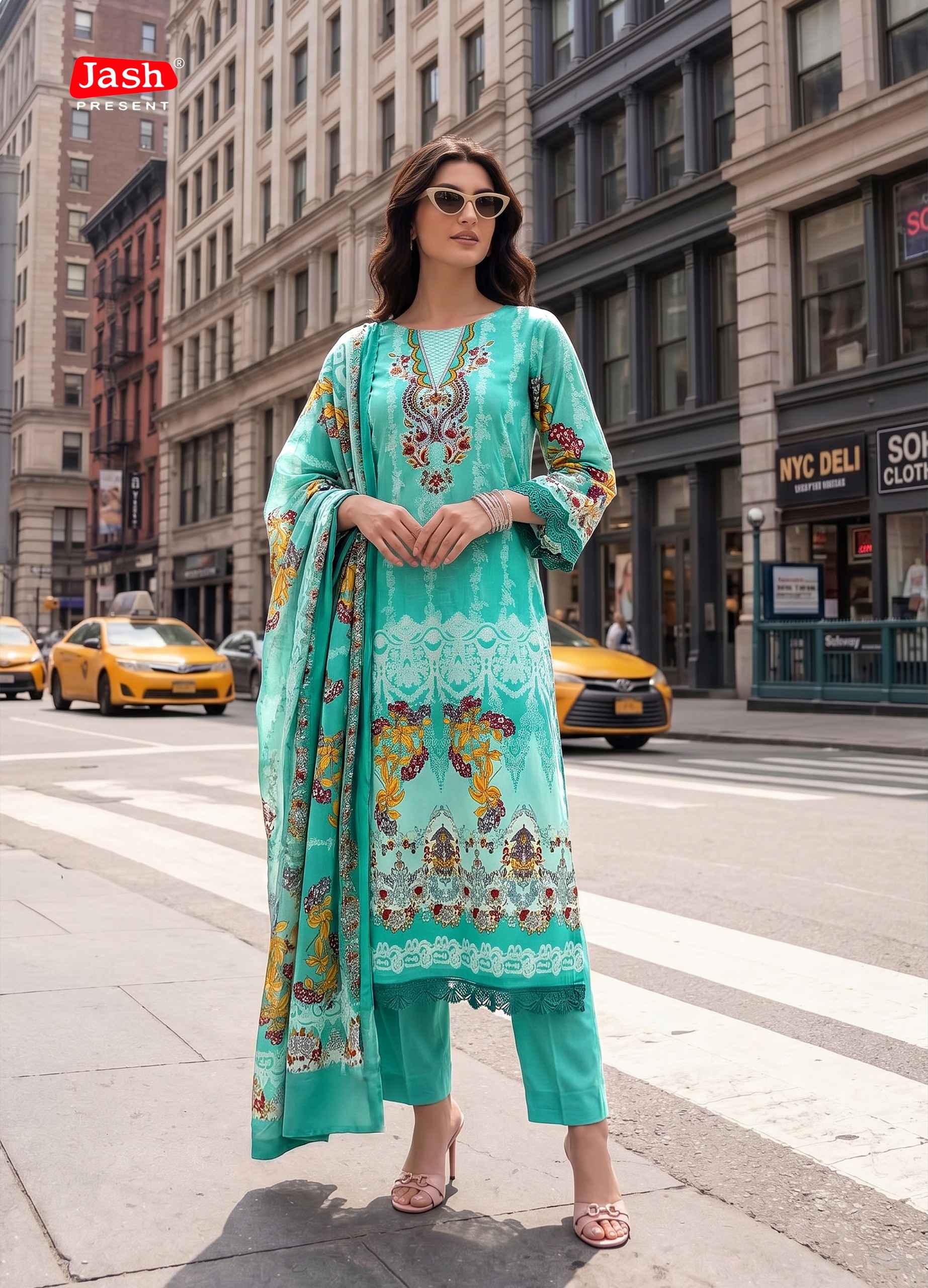 Jash Elliza Vol 56 Cotton Dress Material 10 pcs Catalogue