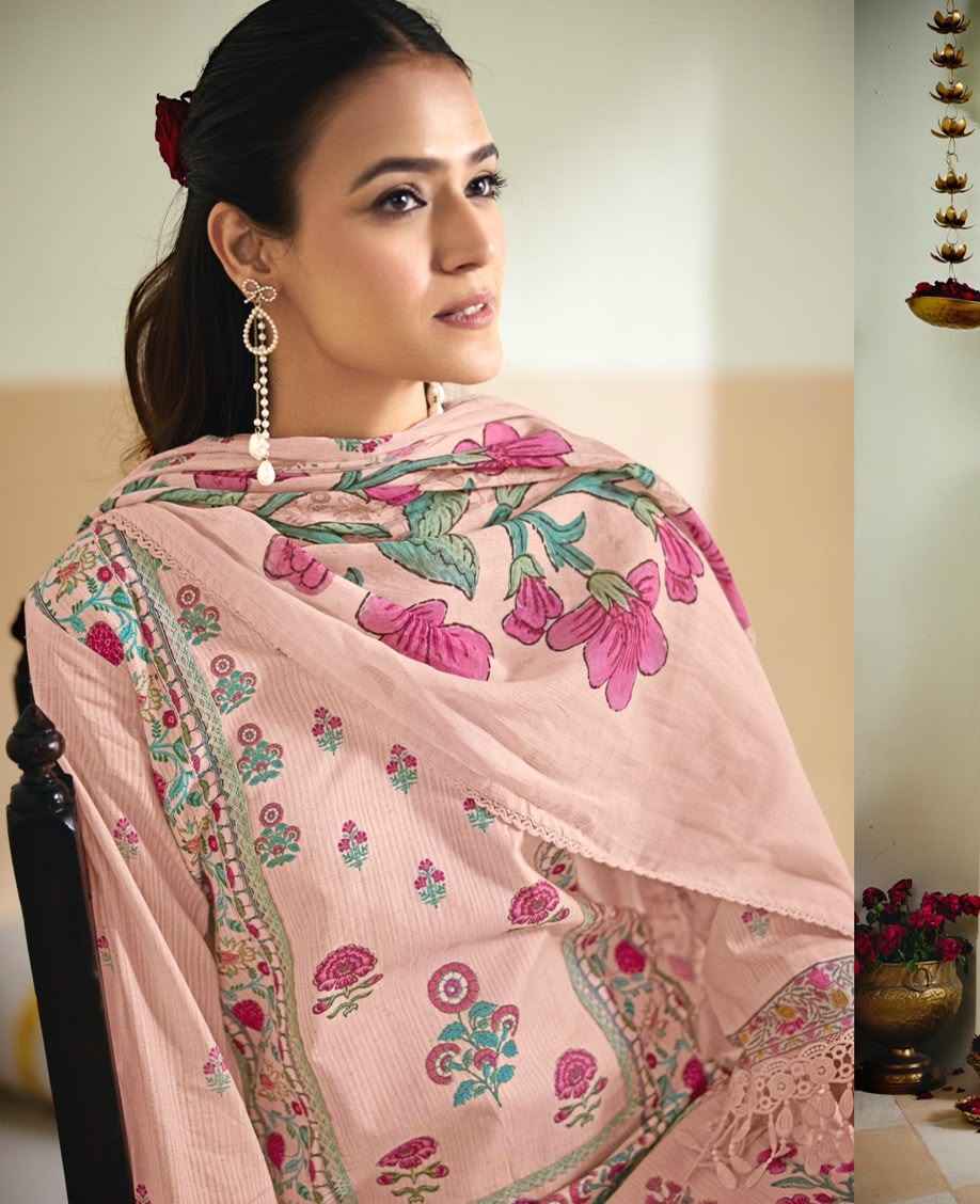 Jay Vijay Pranaya Cotton Dress Material 6 pcs Catalogue