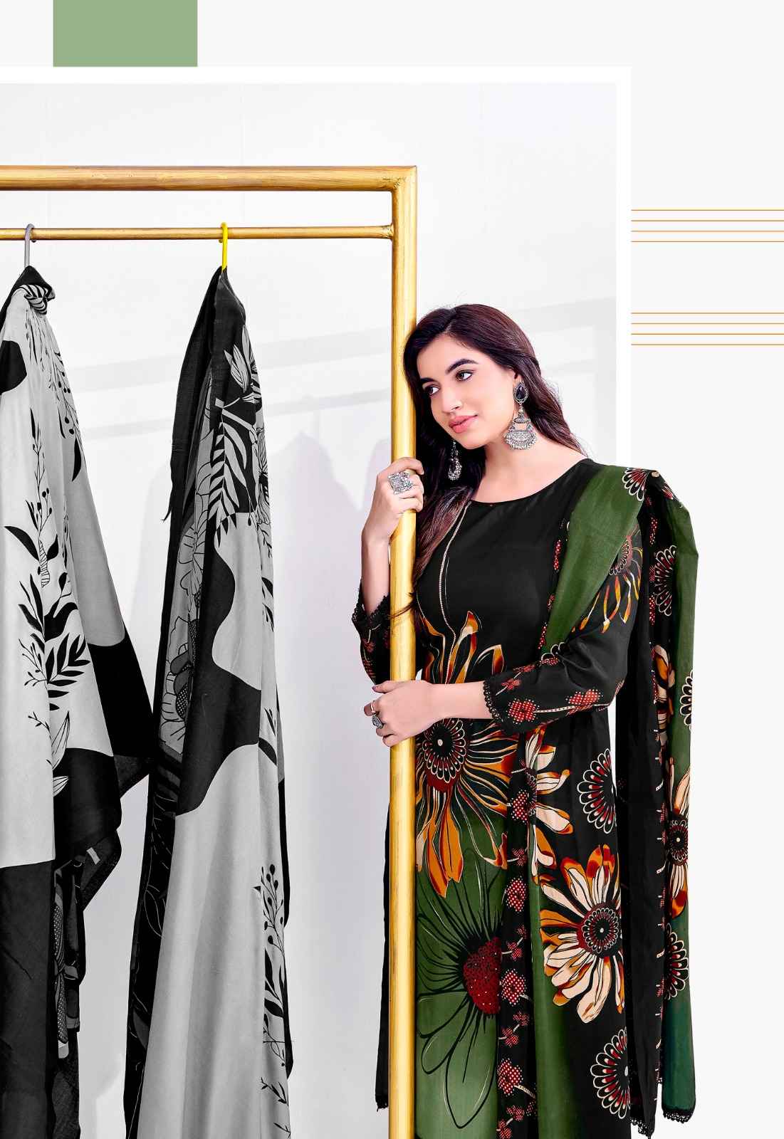 Jt Falguni Rayon Dress Material 5 pcs Catalogue