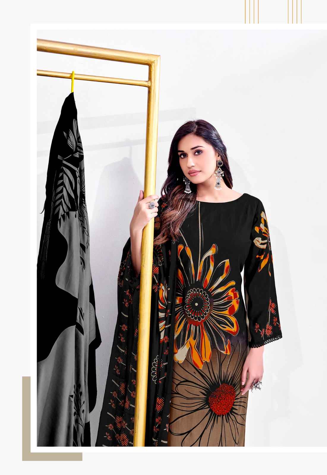 Jt Falguni Rayon Dress Material 5 pcs Catalogue