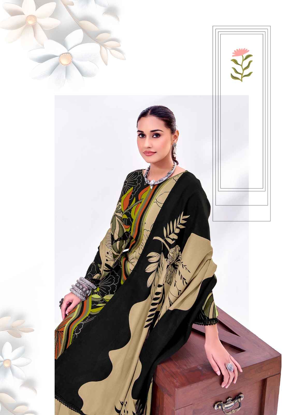 Jt Nigaar Vol 12 Rayon Dress Material 5 pcs Catalogue