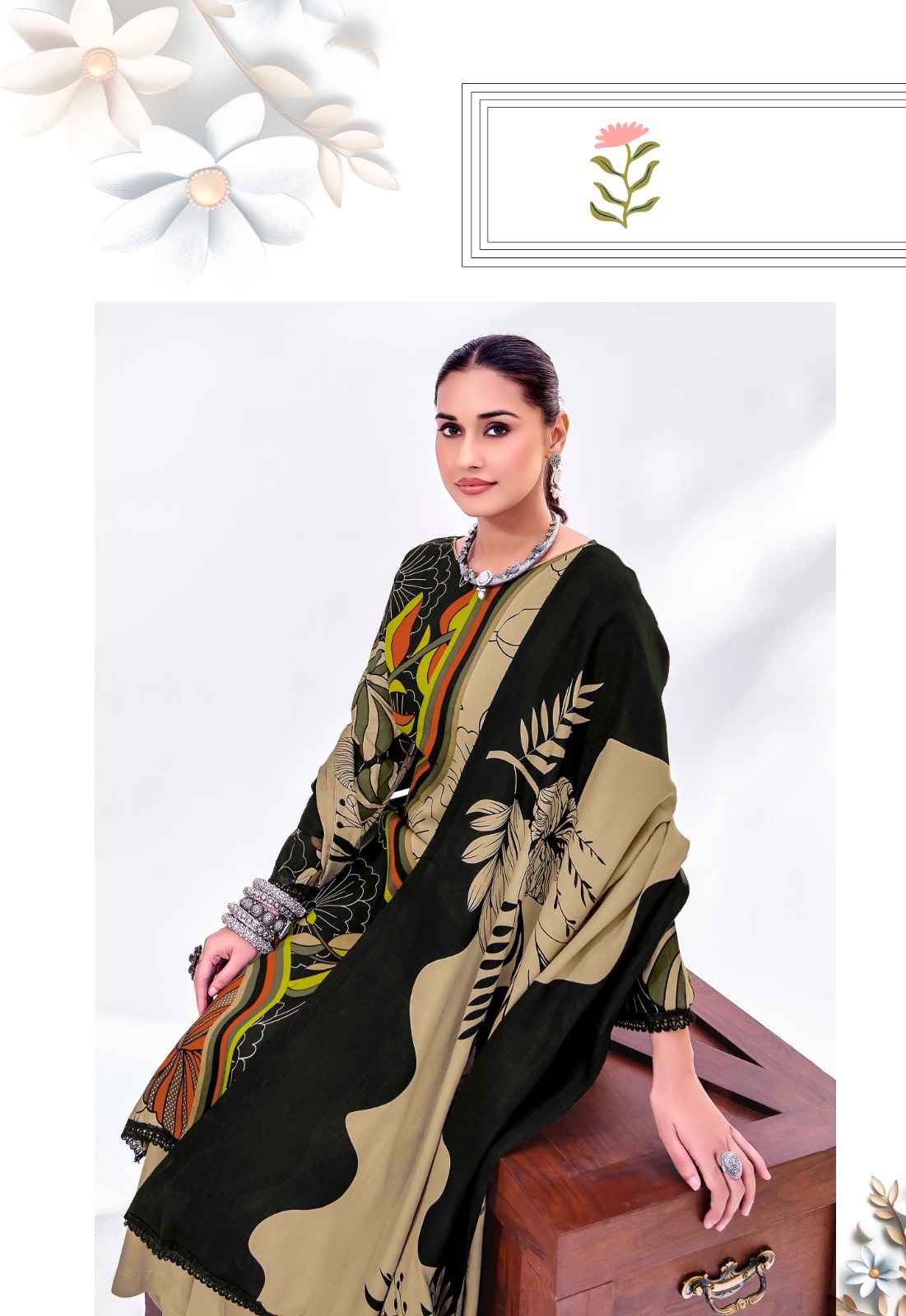 Jt Nigaar Vol 12 Rayon Dress Material 5 pcs Catalogue