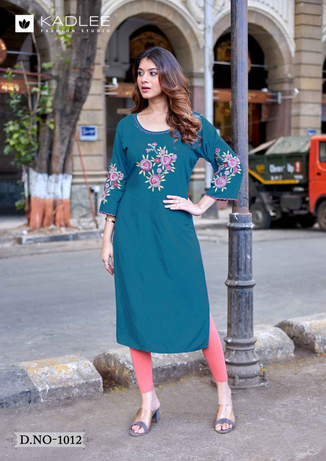 Kadlee Ladlee Vol 3 Rayon Kurti 6 pcs Catalogue