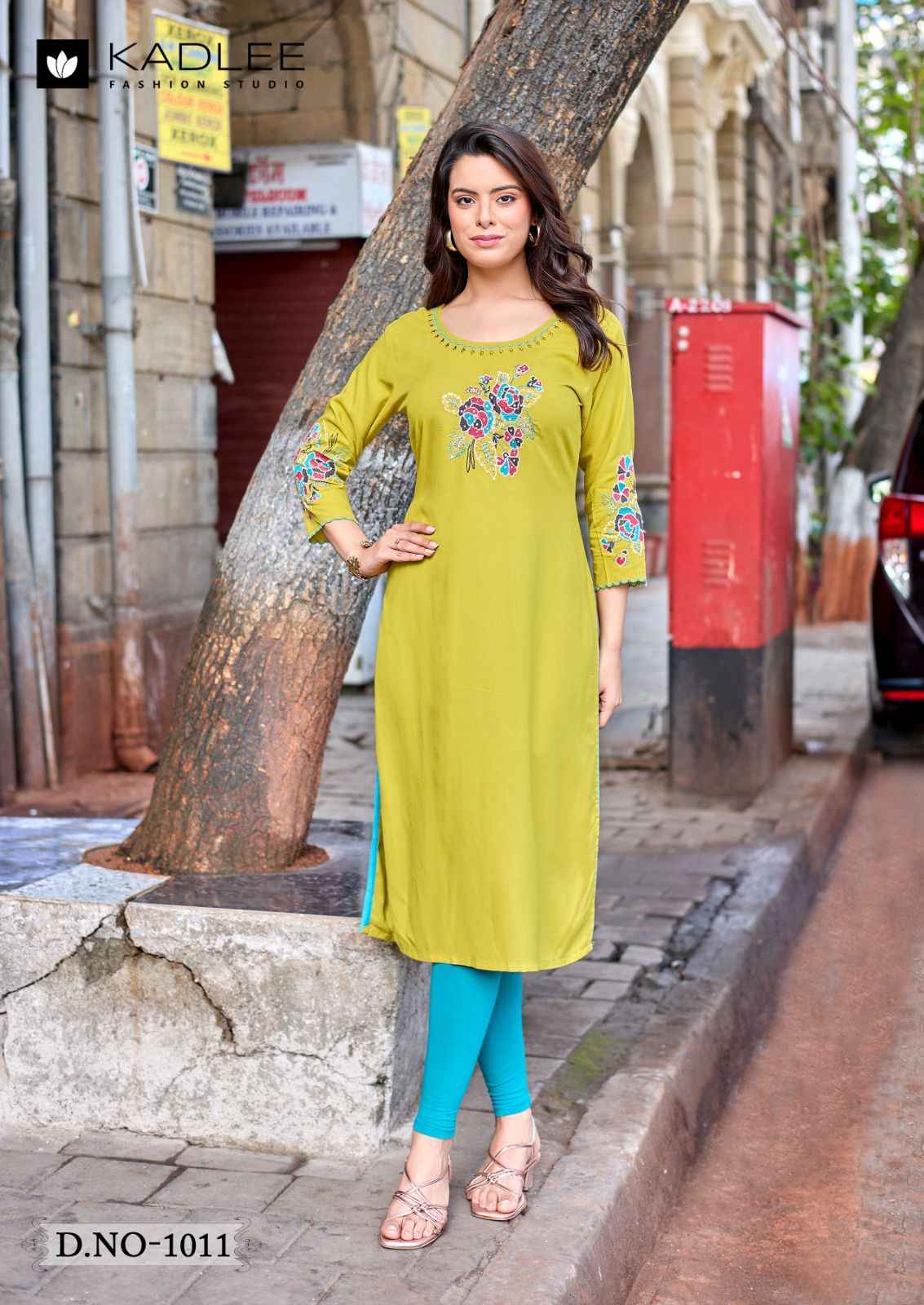 Kadlee Ladlee Vol 3 Rayon Kurti 6 pcs Catalogue