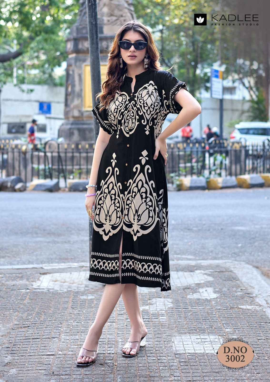 Kadlee Signeture Rayon Kurti 5 pcs Catalogue