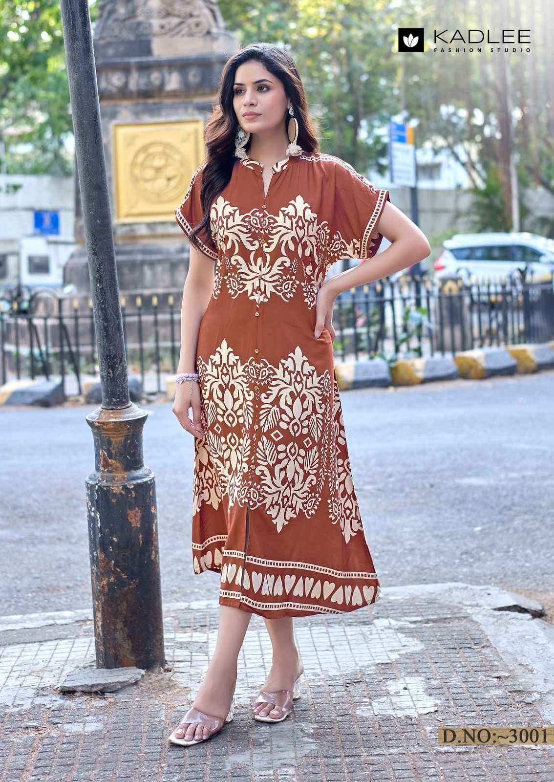 Kadlee Signeture Rayon Kurti 5 pcs Catalogue
