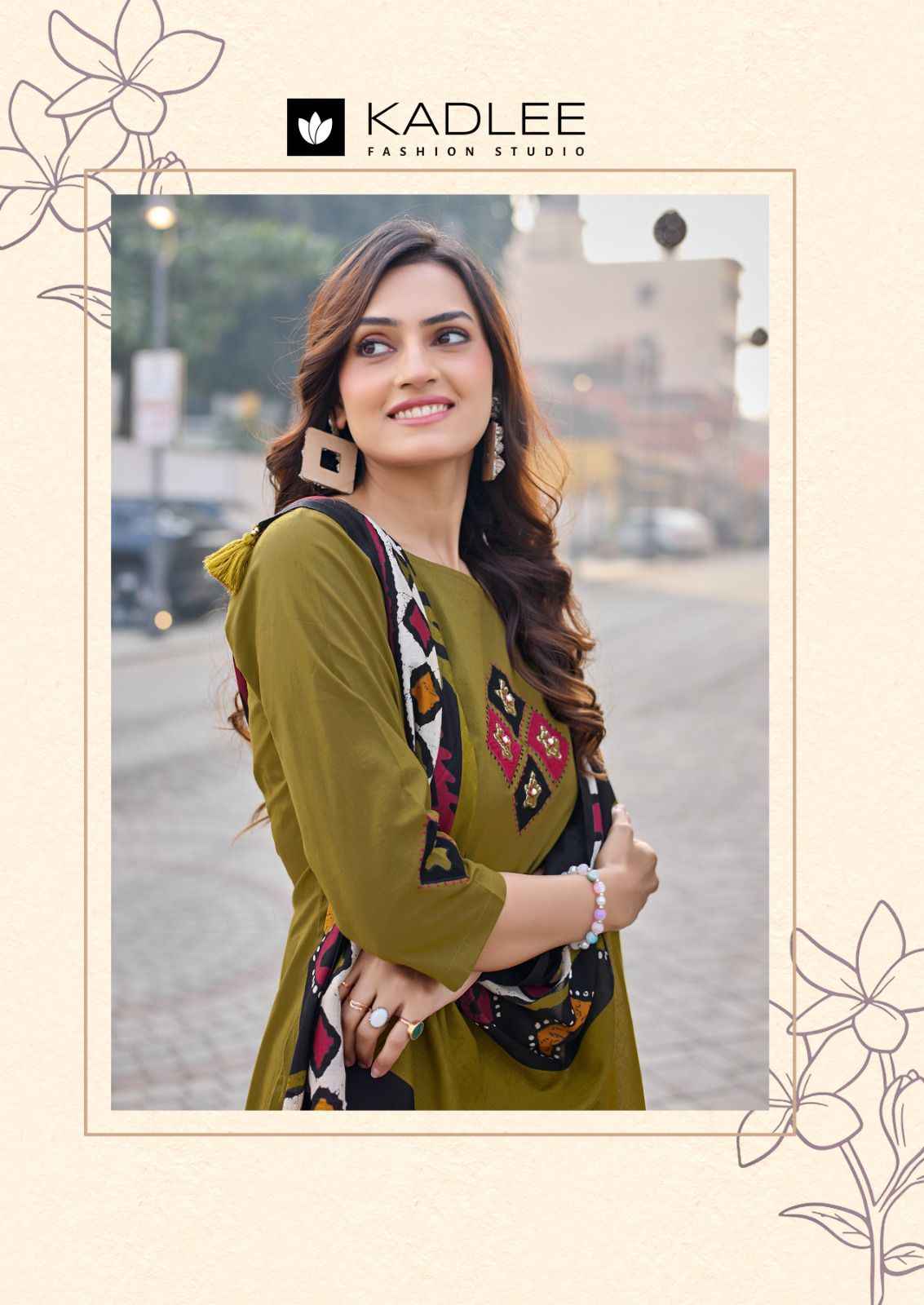 Kadlee Varuni Dhabu Cotton Kurti Combo 4 pcs Catalogue