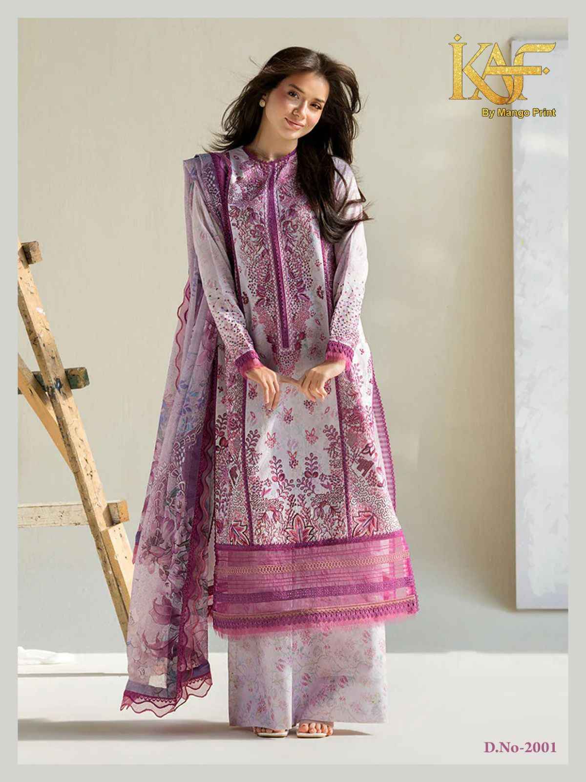 KAF Fabric Royal Rawa Vol 2 Cotton Dress Material 6 Pc Catalouge
