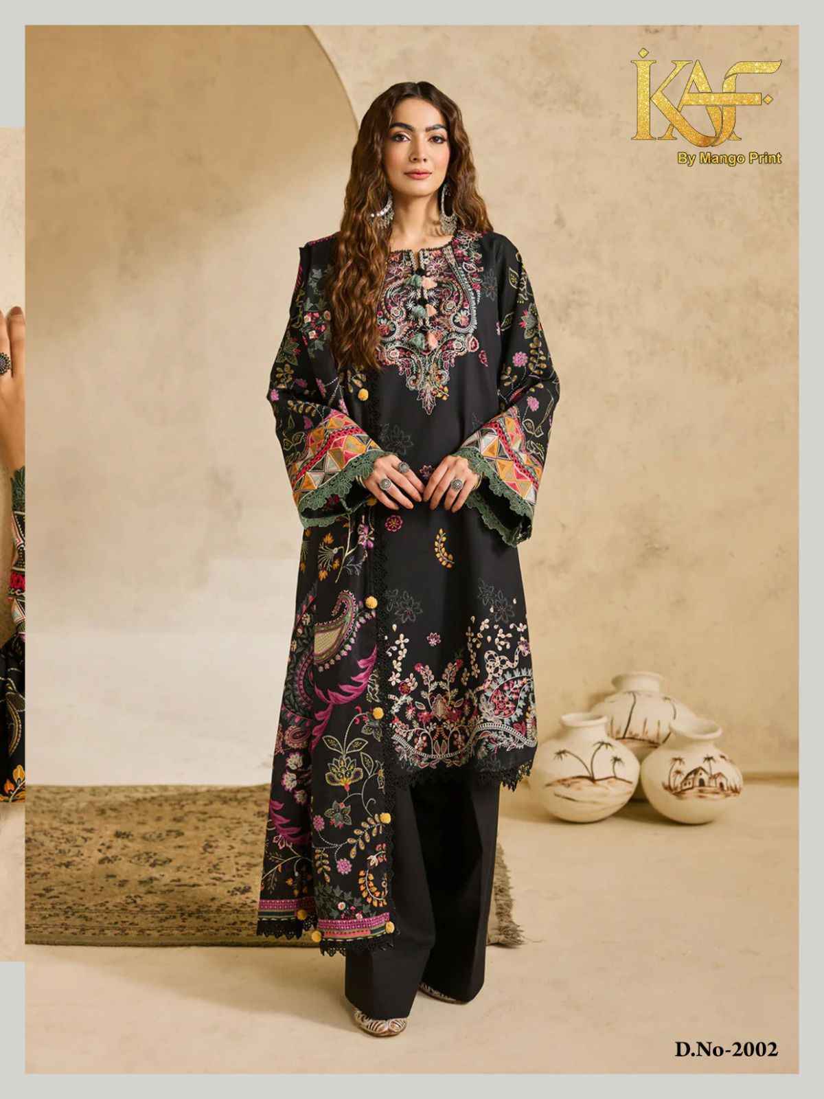 KAF Fabric Royal Rawa Vol 2 Cotton Dress Material 6 Pc Catalouge