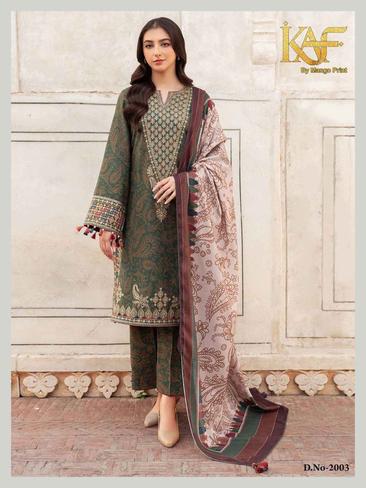 KAF Fabric Royal Rawa Vol 2 Cotton Dress Material 6 Pc Catalouge
