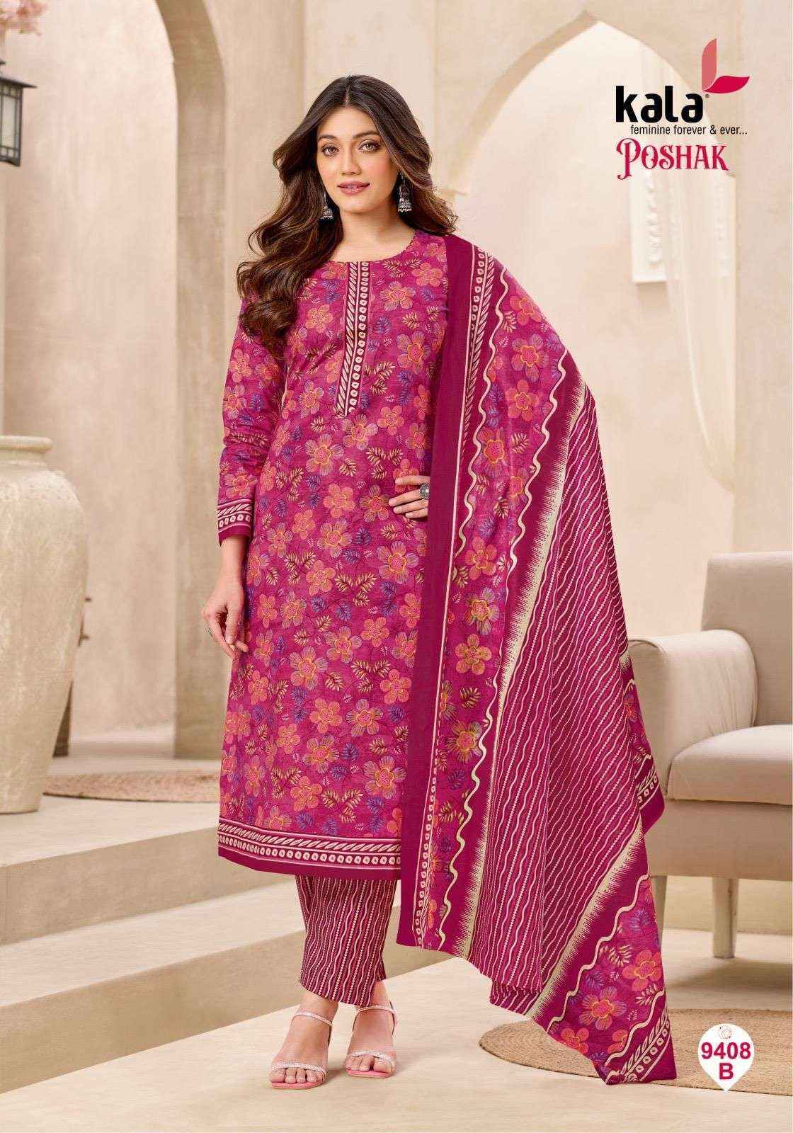 Kala Poshak Vol 3 Cotton Dress Material 12 pcs Catalogue