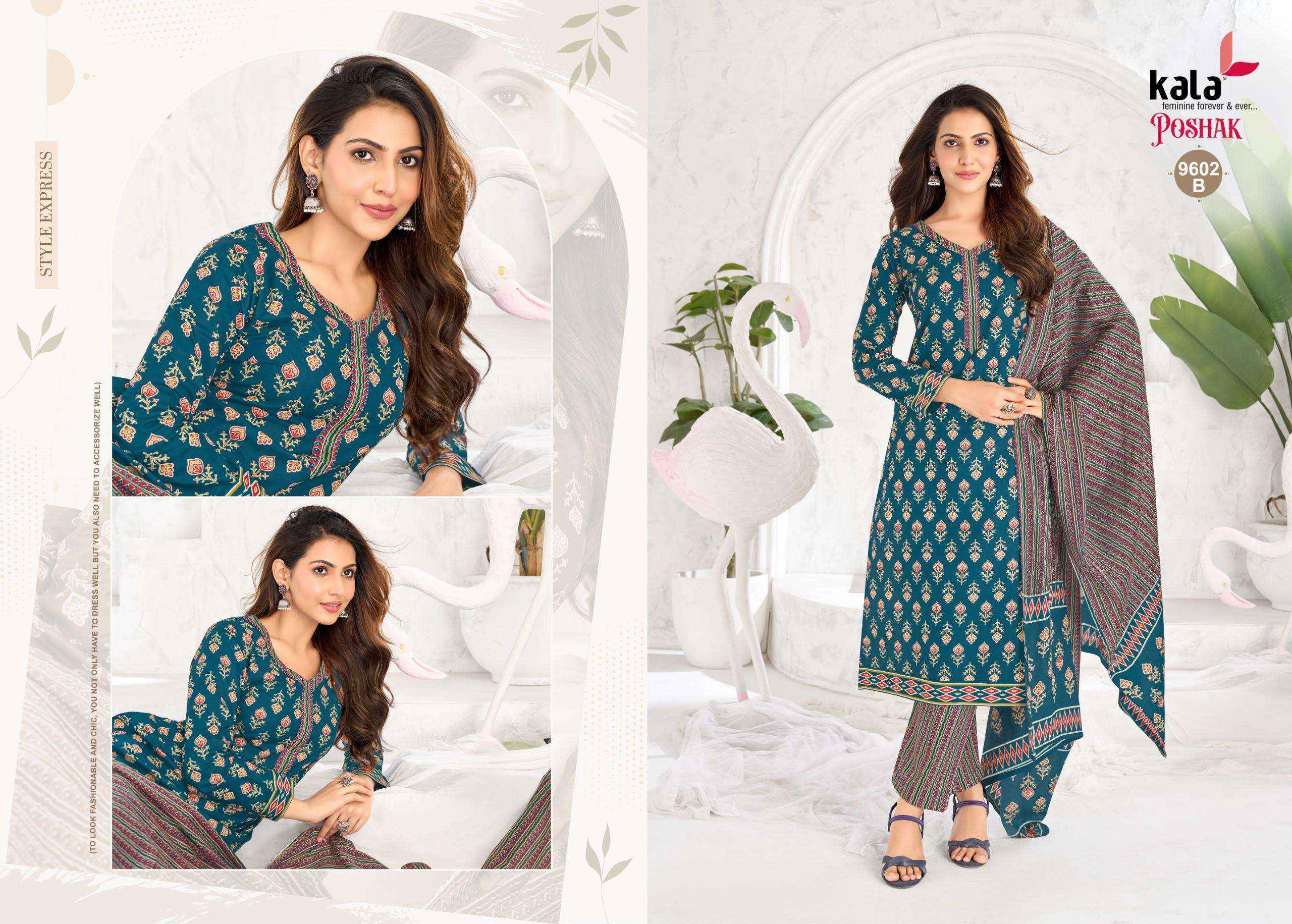 Kala Poshak Vol 4 Readymade Cotton Dress 8 pcs Catalogue