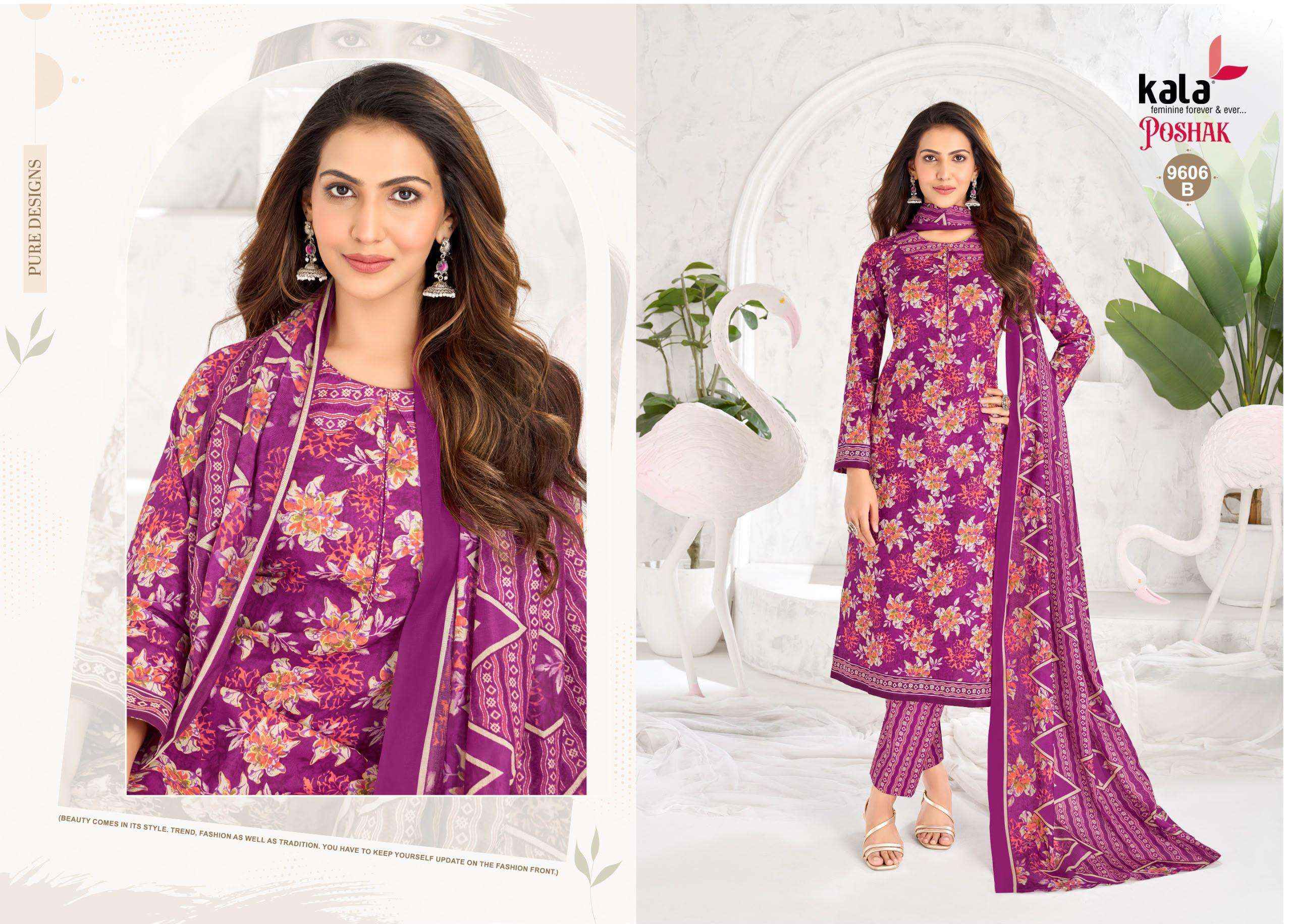 Kala Poshak Vol 4 Readymade Cotton Dress 8 pcs Catalogue