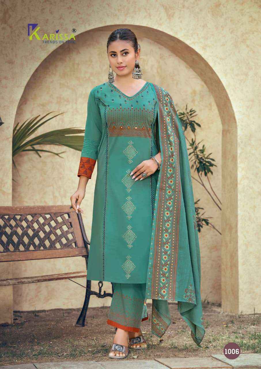 Karissa Kanika Cotton Kurti Combo 6 pcs Catalogue