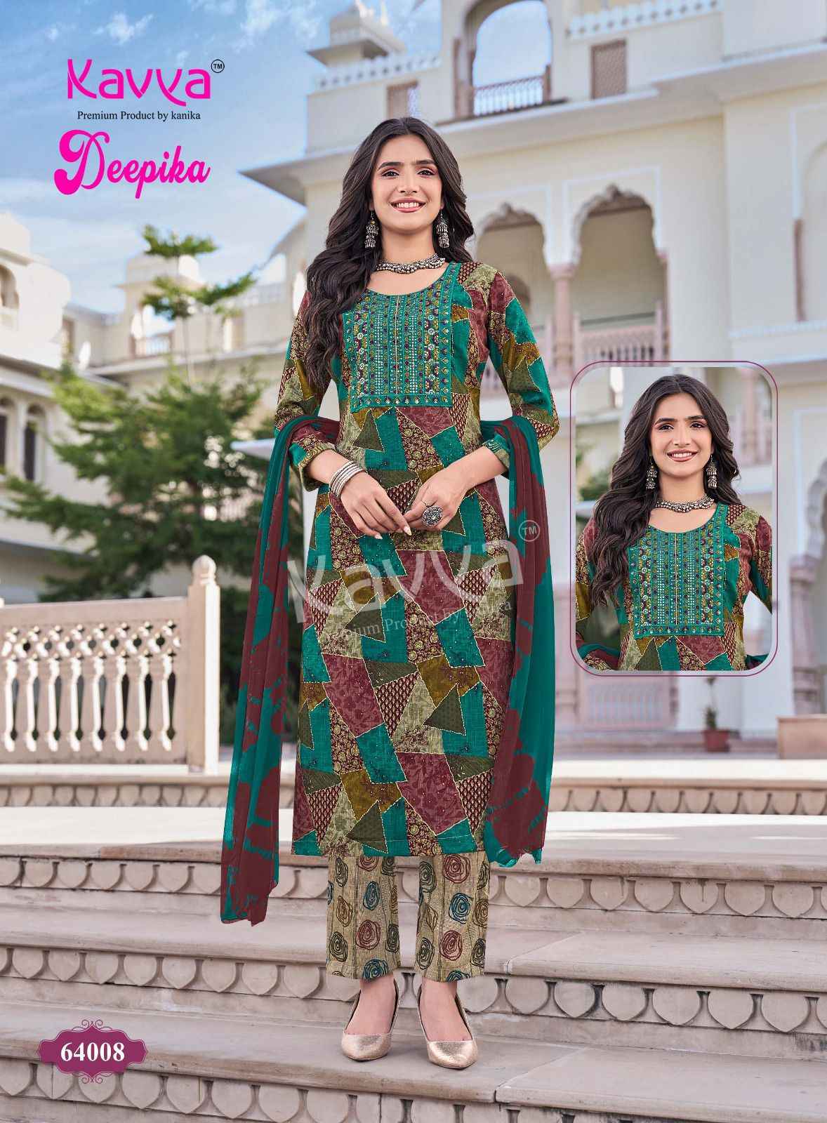 Kavya Deepika Vol 64 Capsule Kurti Combo 10 pcs Catalogue