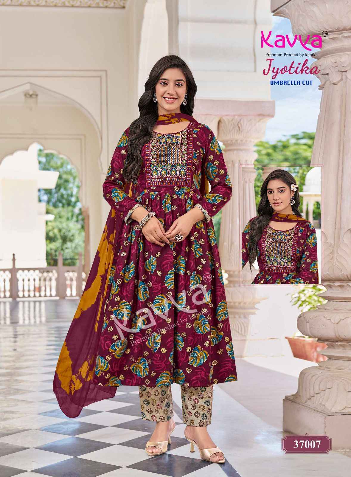 Kavya Jyotika Vol 37 Capsule Kurti Combo 10 pcs Catalogue
