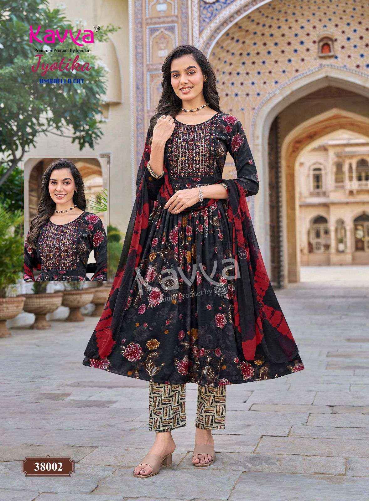Kavya Jyotika Vol 38 Capsule Kurti Combo 10 pcs Catalogue