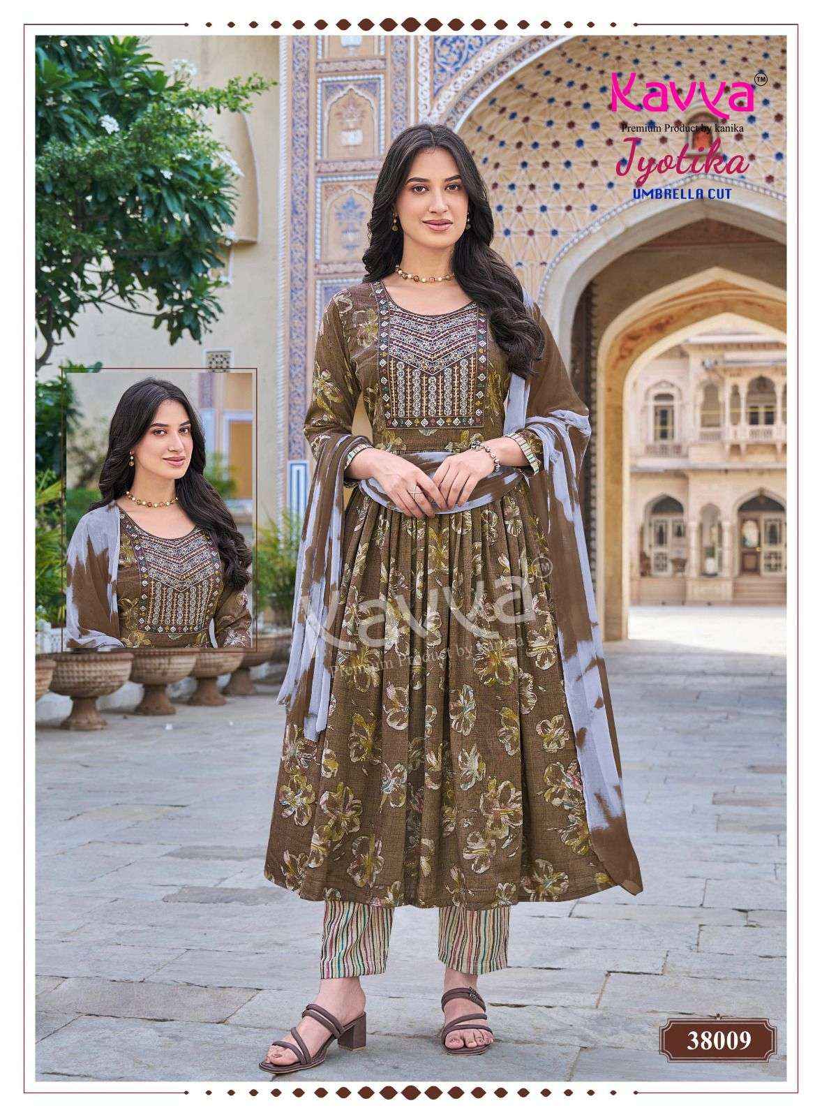 Kavya Jyotika Vol 38 Capsule Kurti Combo 10 pcs Catalogue