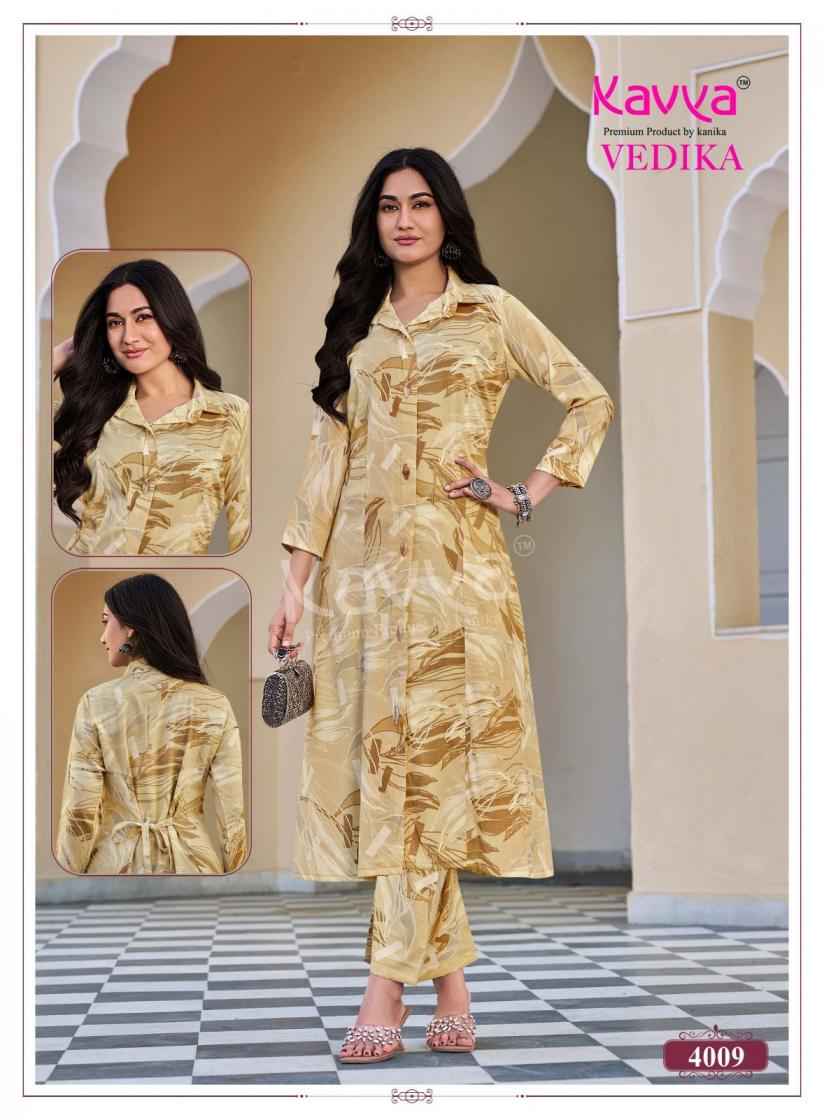 Kavya Vedika Vol 4 Capsule Co Ord Set 10 pcs Catalogue