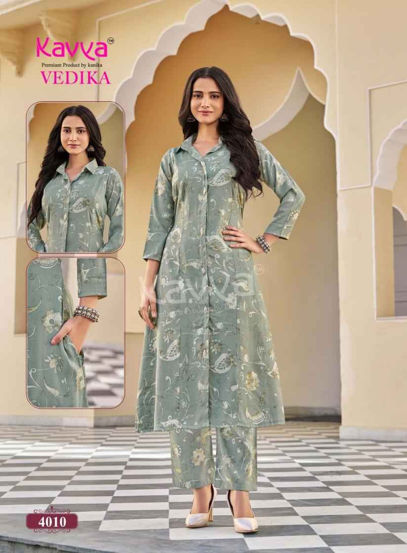 Kavya Vedika Vol 4 Capsule Co Ord Set 10 pcs Catalogue