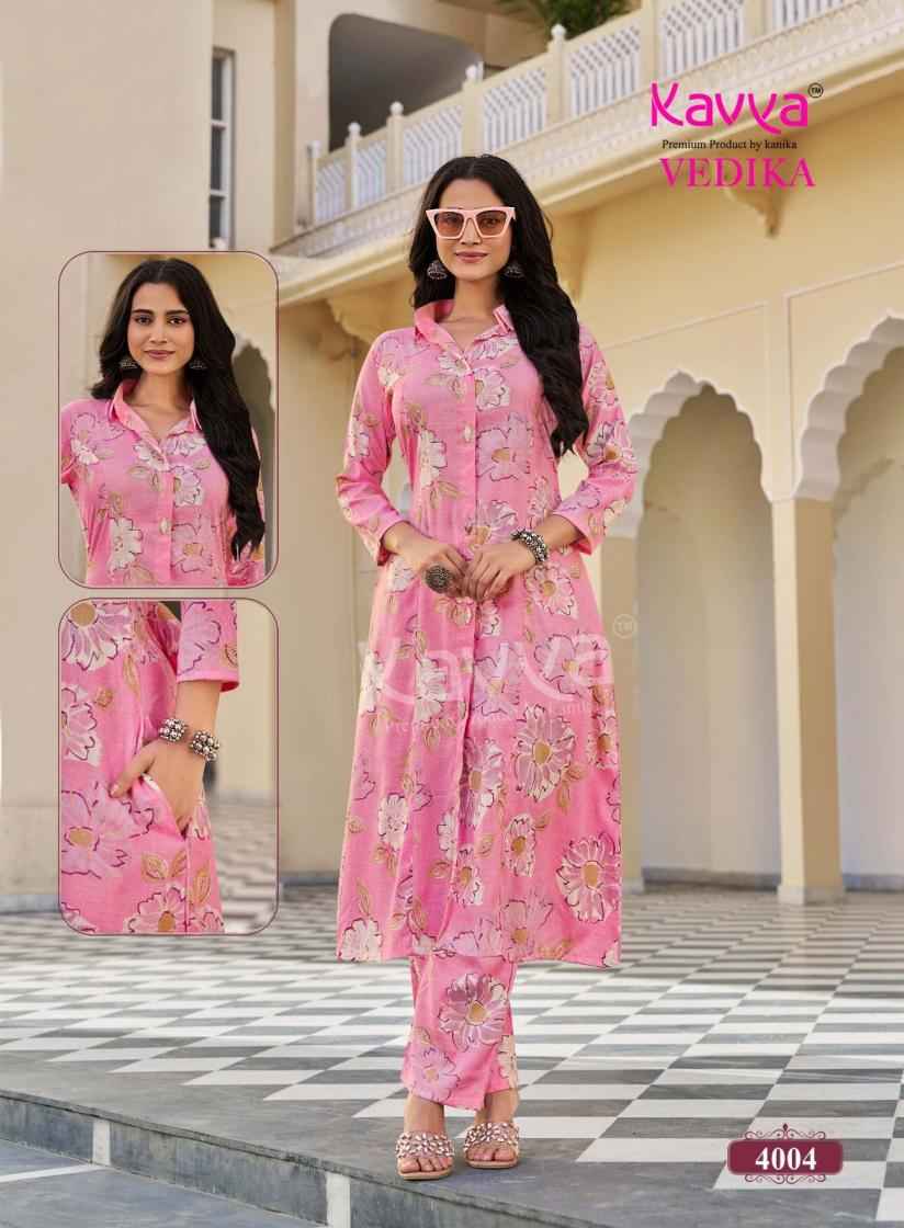 Kavya Vedika Vol 4 Capsule Co Ord Set 10 pcs Catalogue